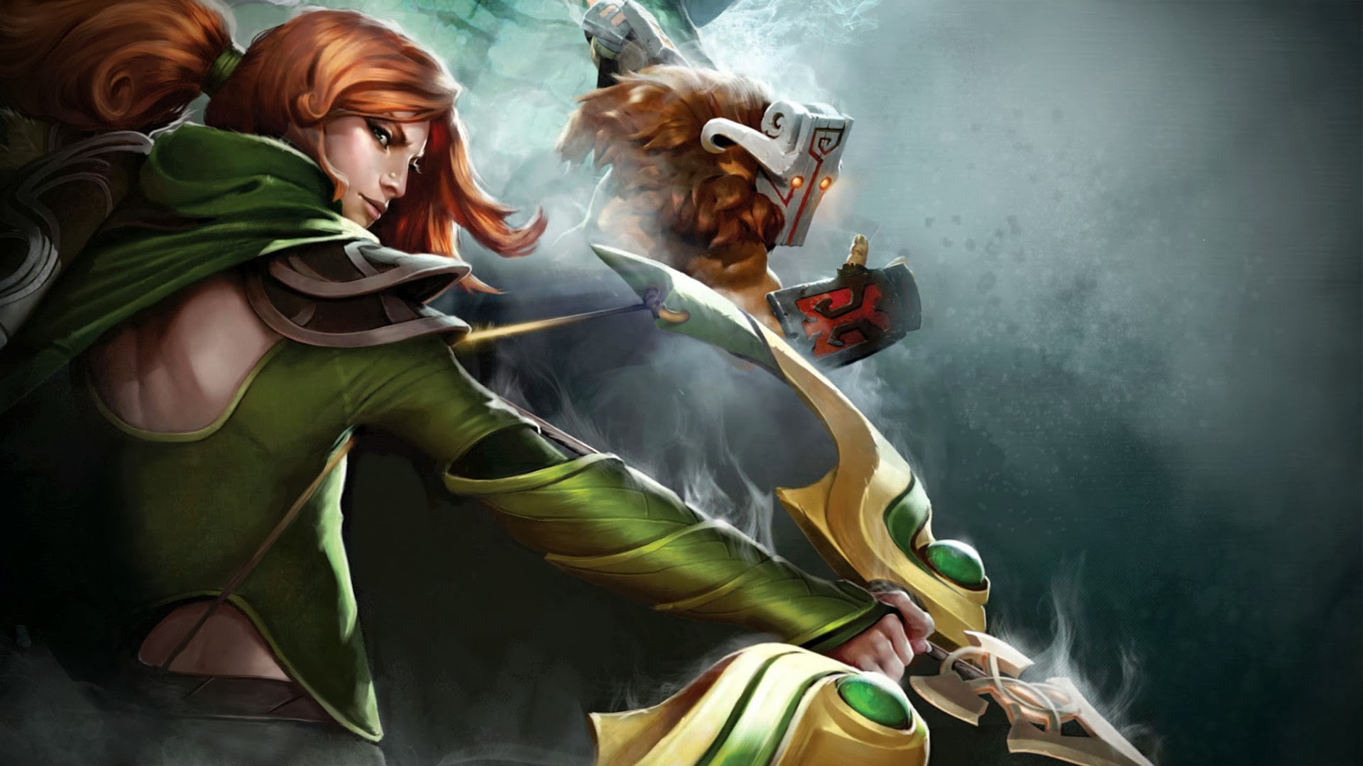 Dota 2 Dota Windranger Juggernaut 1920x1080