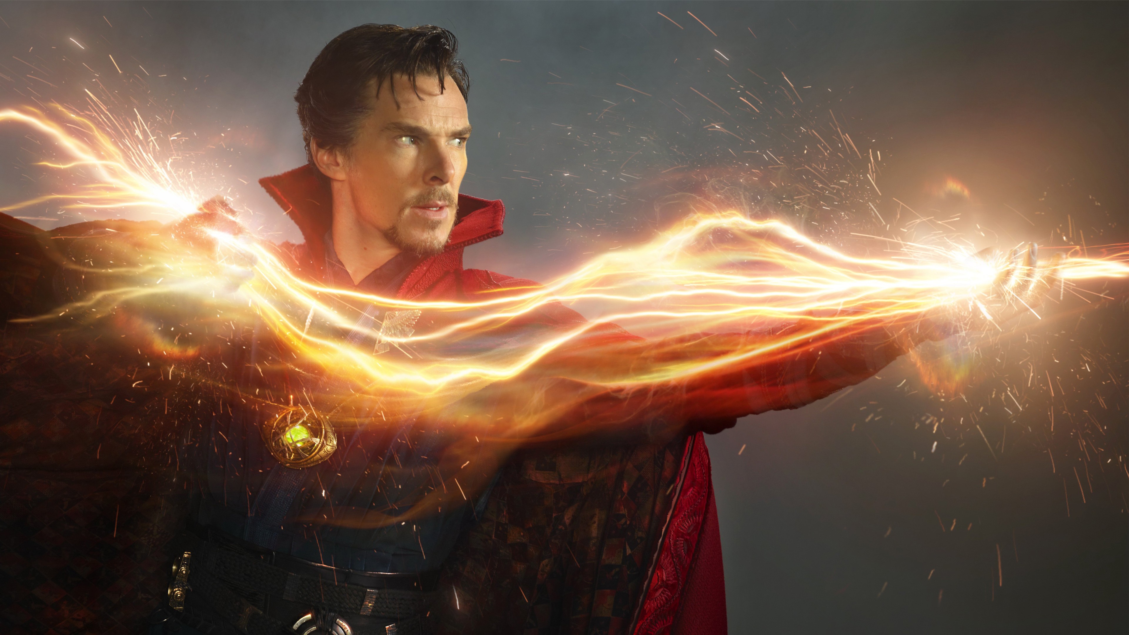 Benedict Cumberbatch Movies Dr Strange Marvel Cinematic Universe Marvel Super Heroes 3840x2160