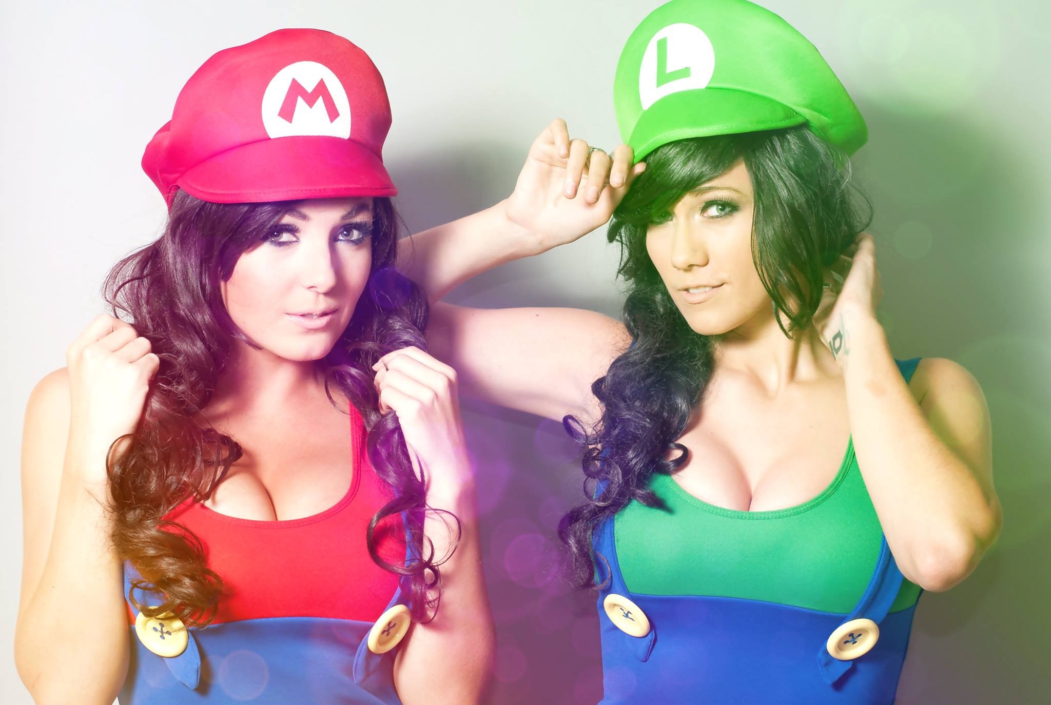 Lindsay Elyse Women Cosplay Super Mario Bros 2048x1374