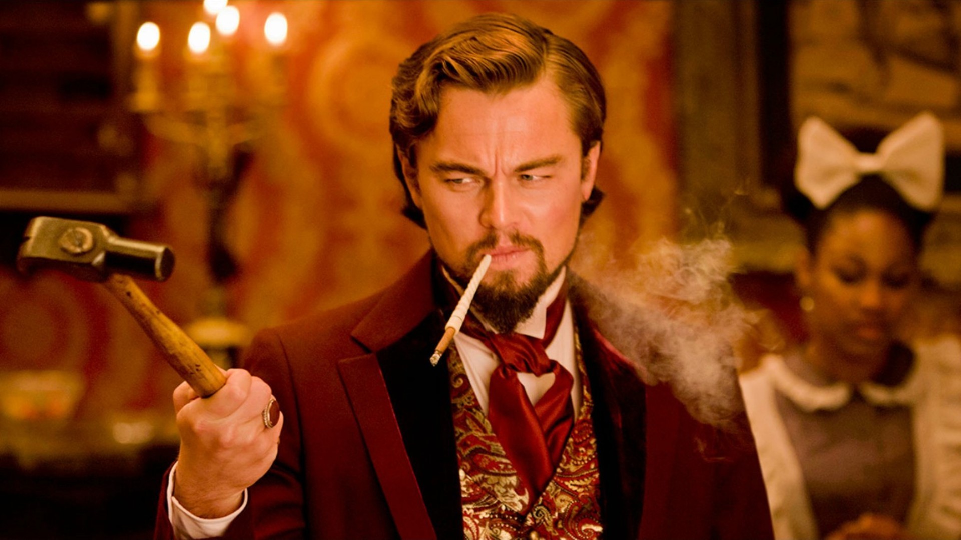 Movies Django Unchained Leonardo DiCaprio 1920x1080