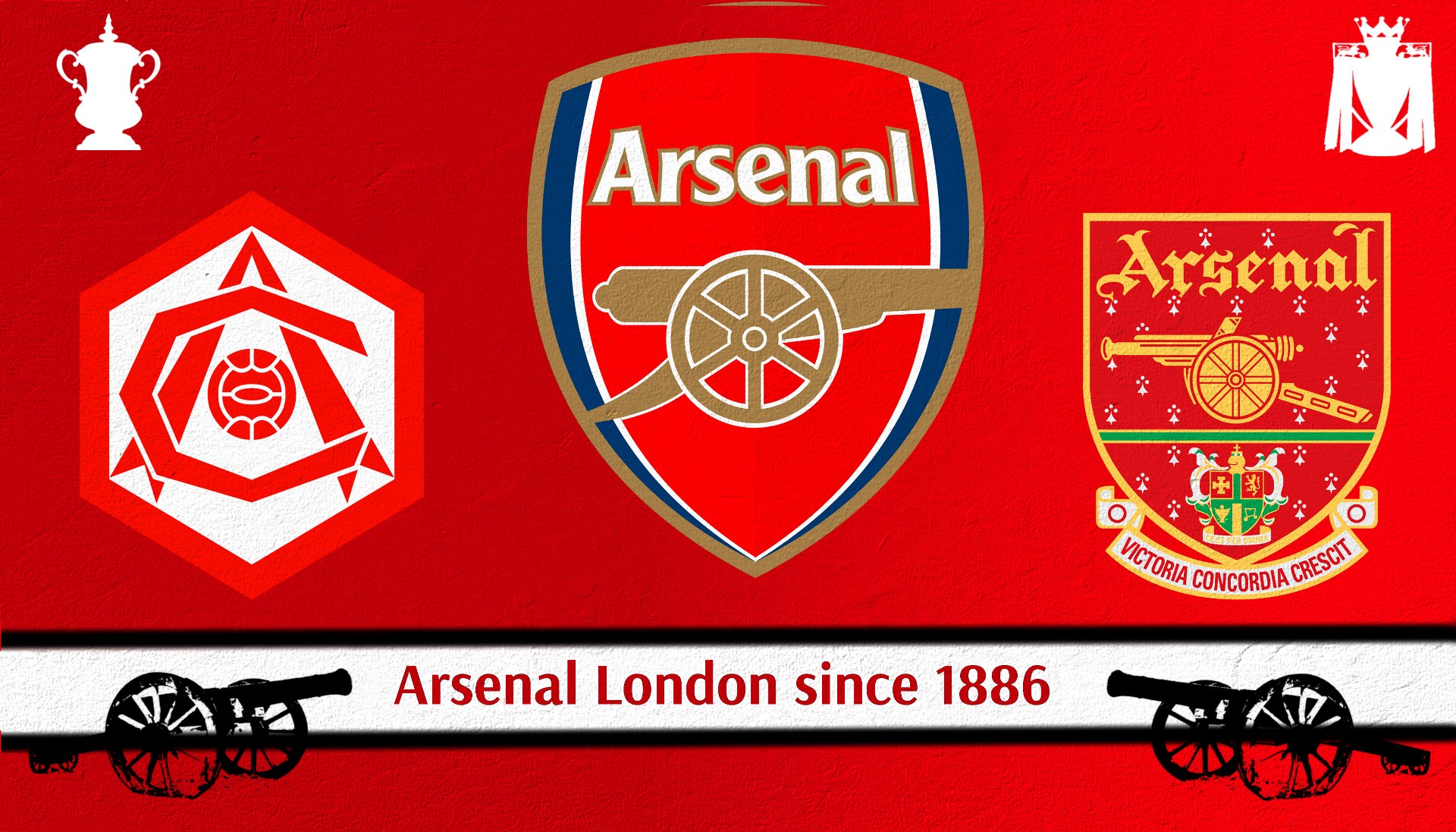 Arsenal Fc Arsenal Arsenal London London Gunners History Logo 1920x1097