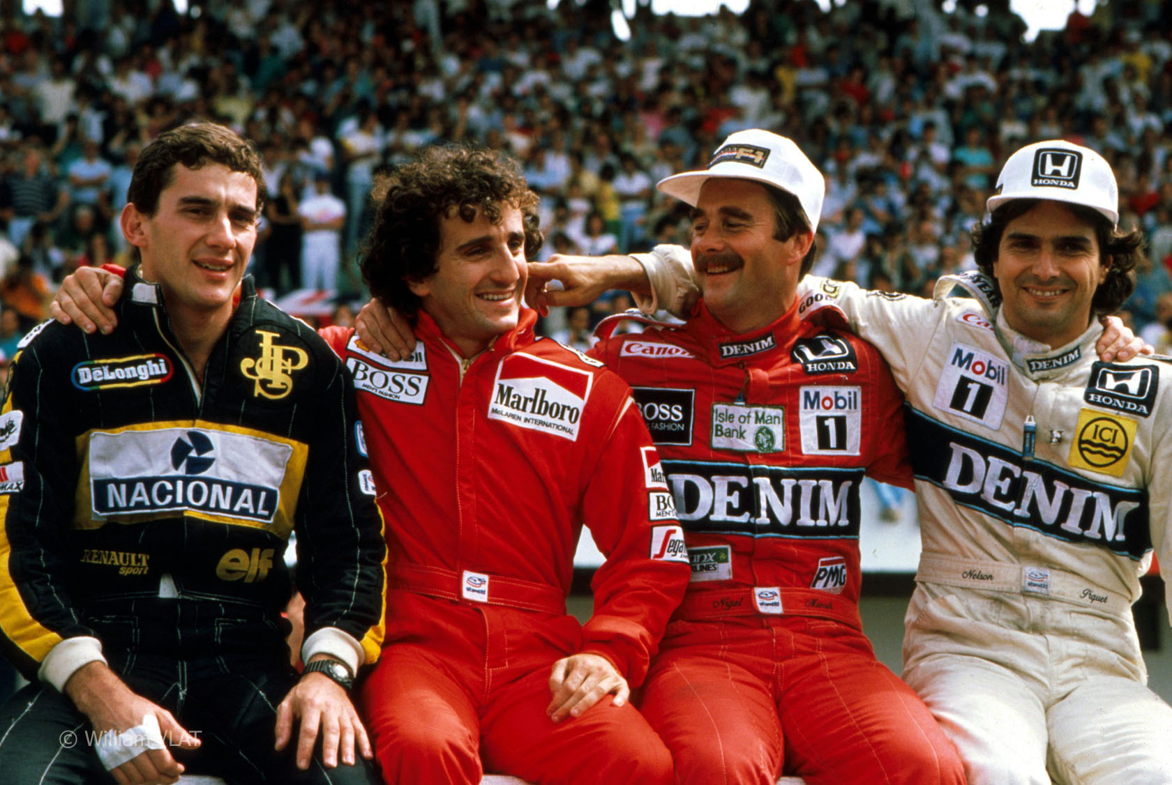 Ayrton Senna Formula 1 Sports Legend Alain Prost Nigel Mansell Nelson Piquet 1680x1126