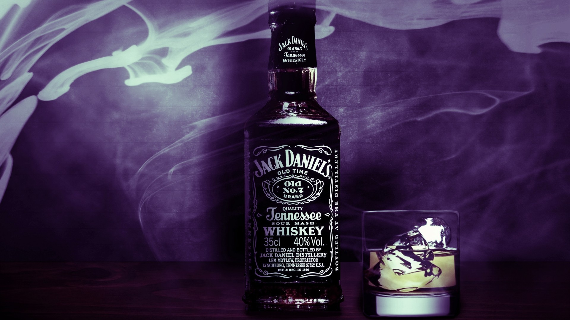Jack Daniels Alcohol Purple 1920x1080