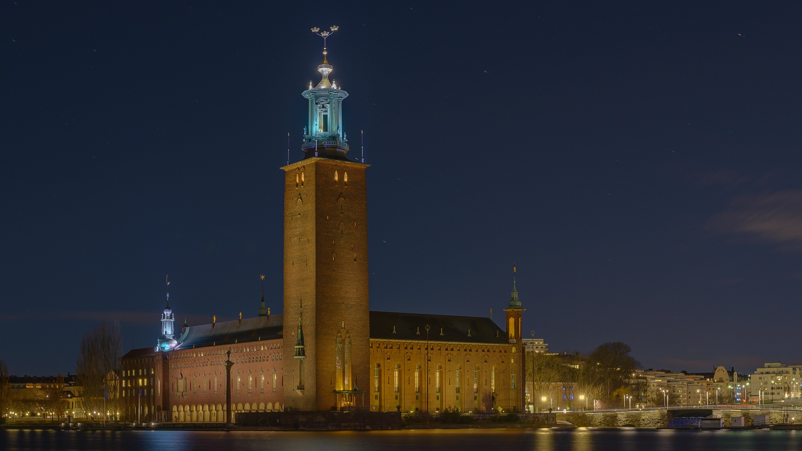 Stockholm Sweden City Hall 2560x1440