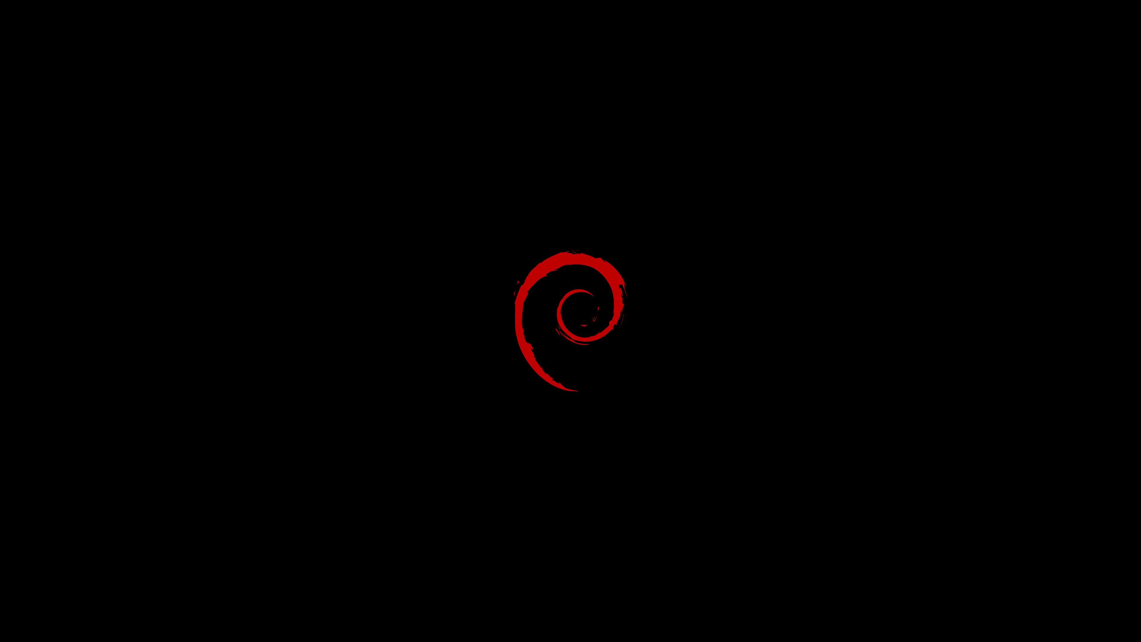 Golden Ratio Minimalism Debian Simple 3840x2160