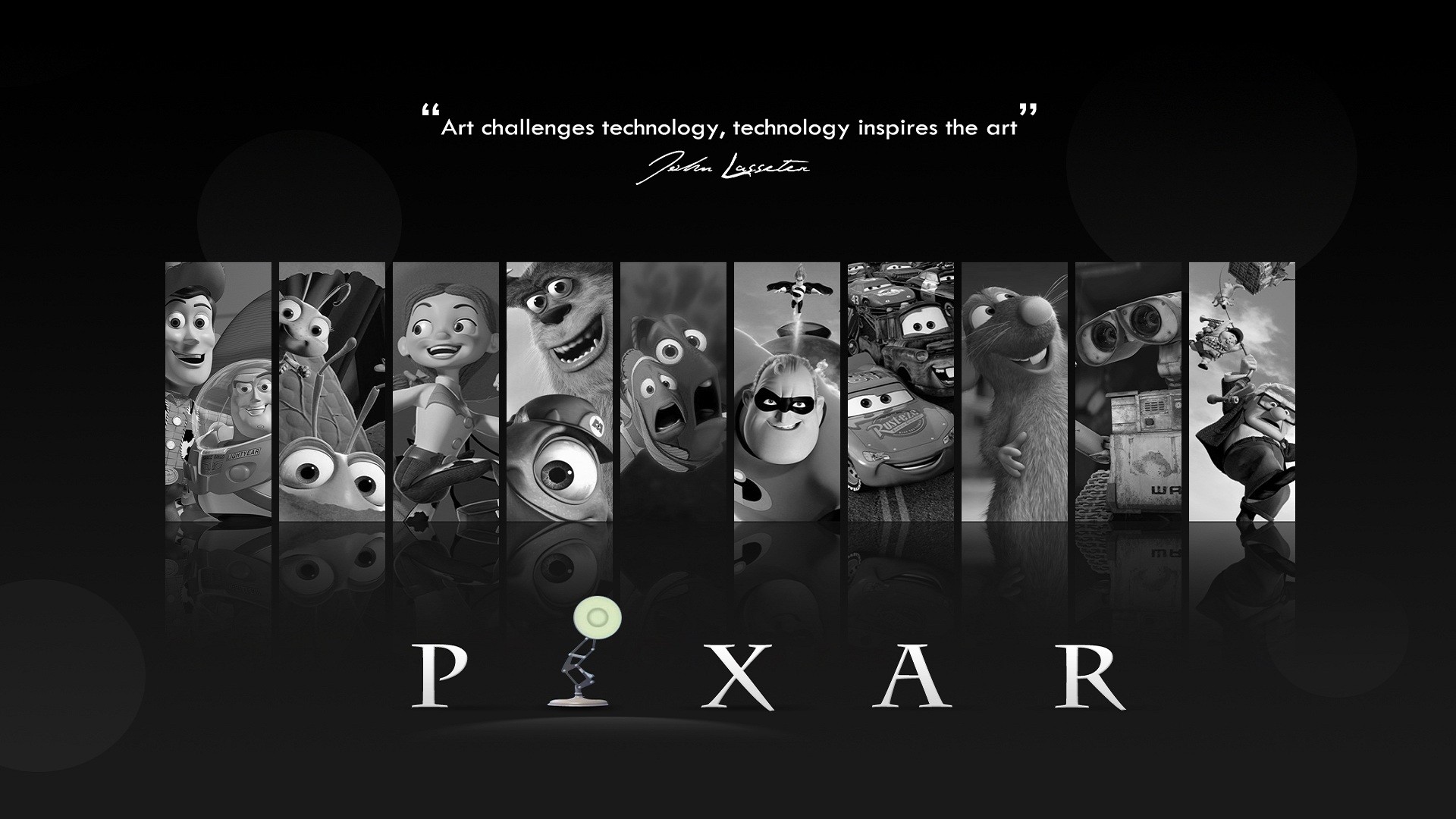 Movies Pixar Animation Studios Toy Story Monsters Inc Cars Movie WALL E 1920x1080