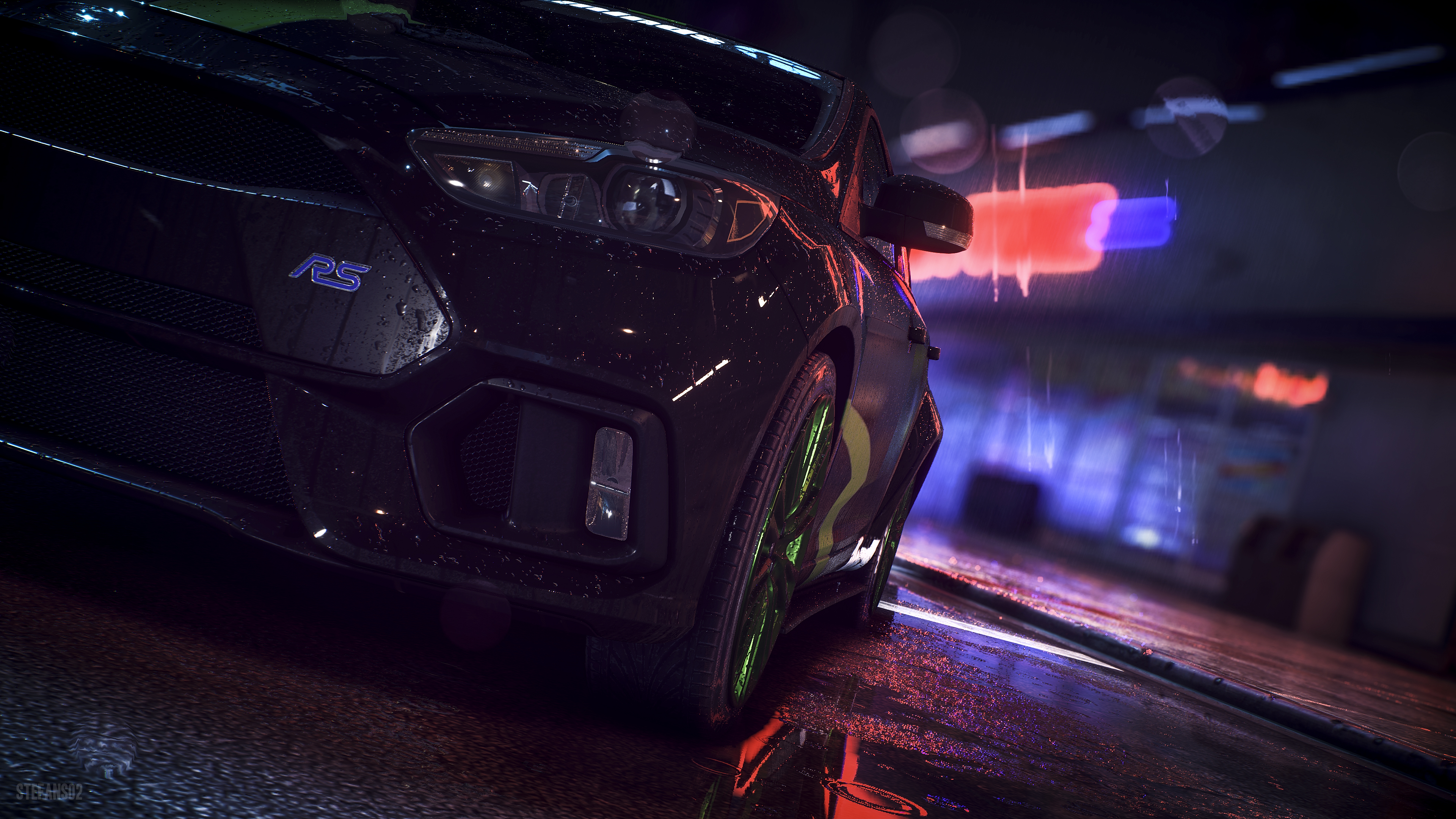 Need For Speed Ford Focus RS Need For Speed 2015 3840x2160