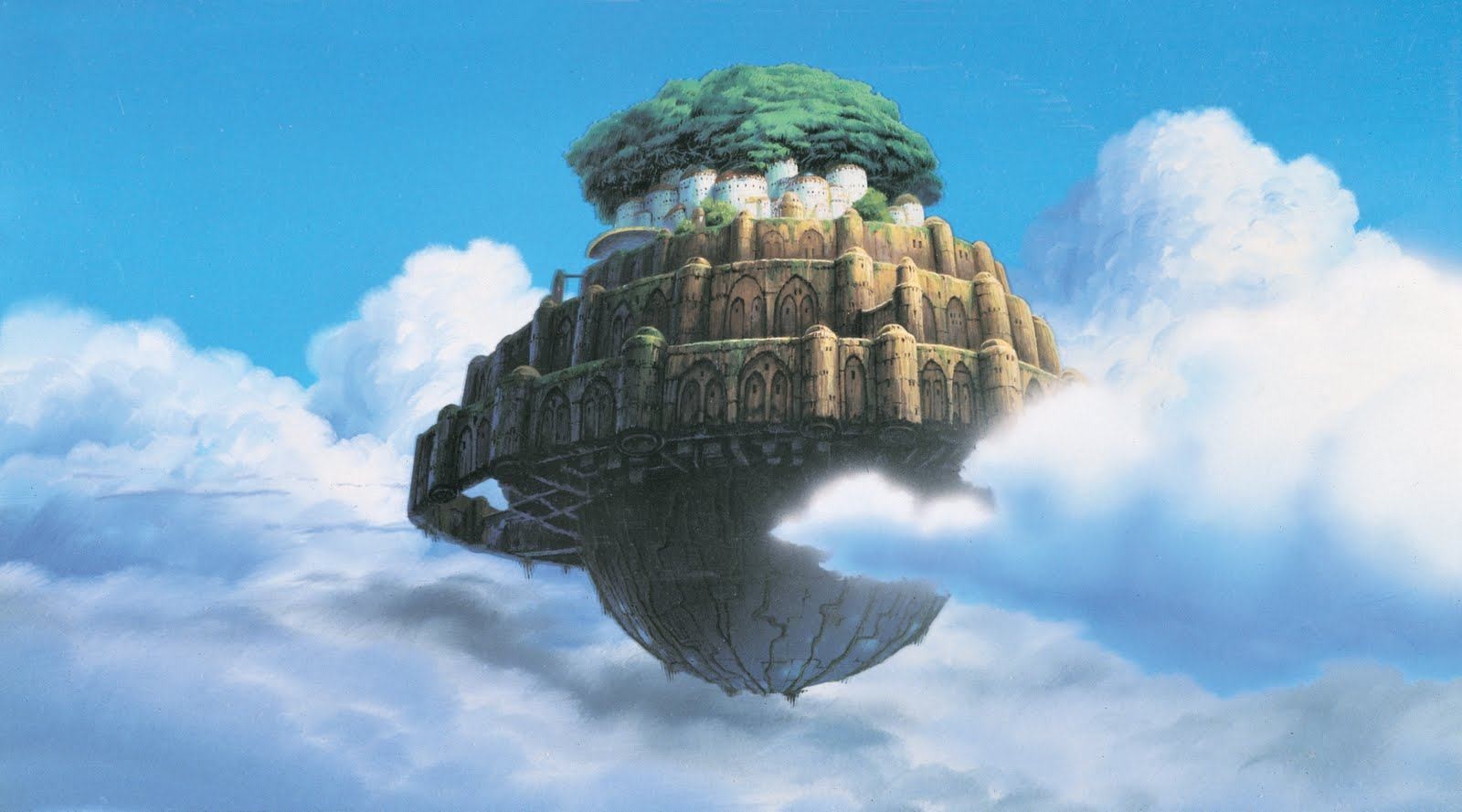 Castle In The Sky Anime Studio Ghibli 1600x889