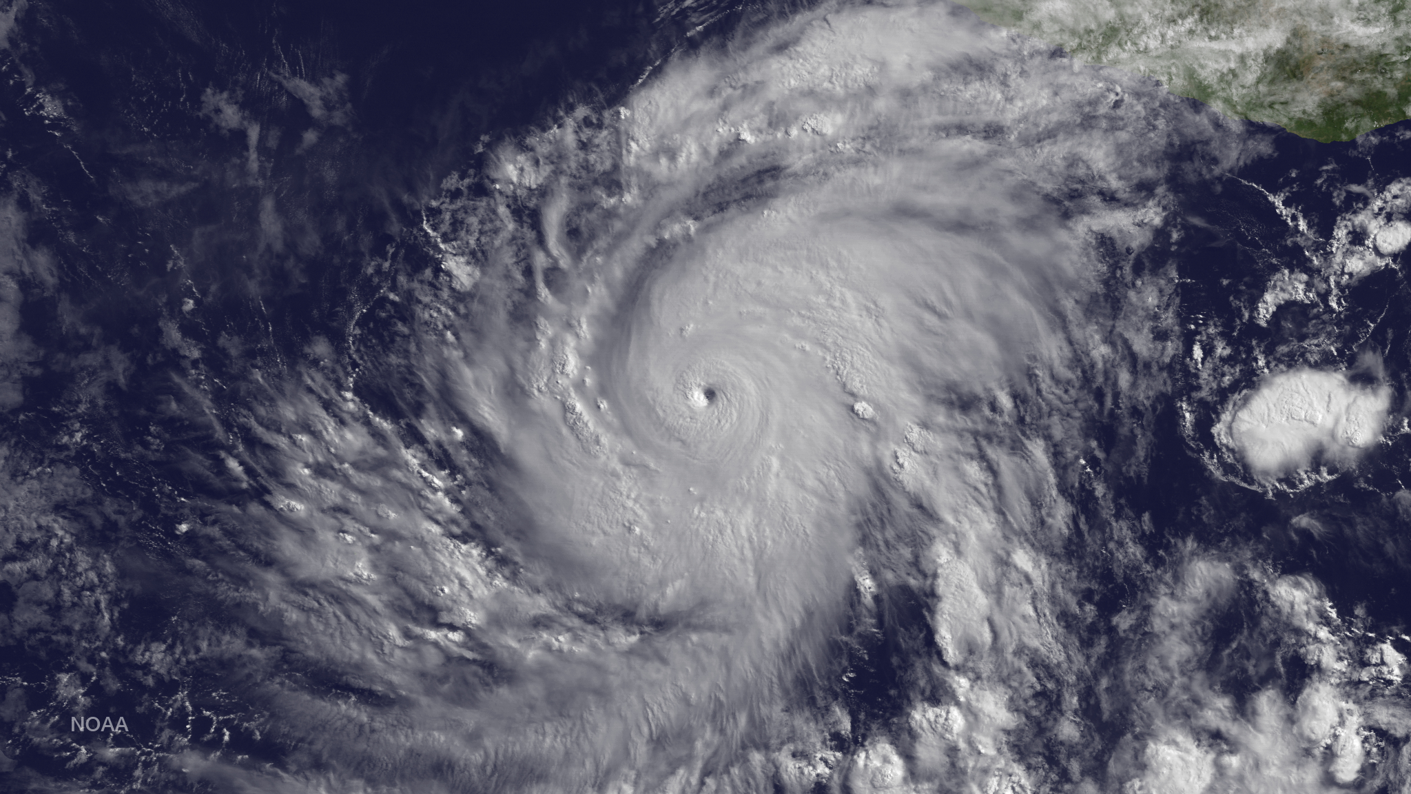 Hurricane Pacific NASA Aerial 2048x1152