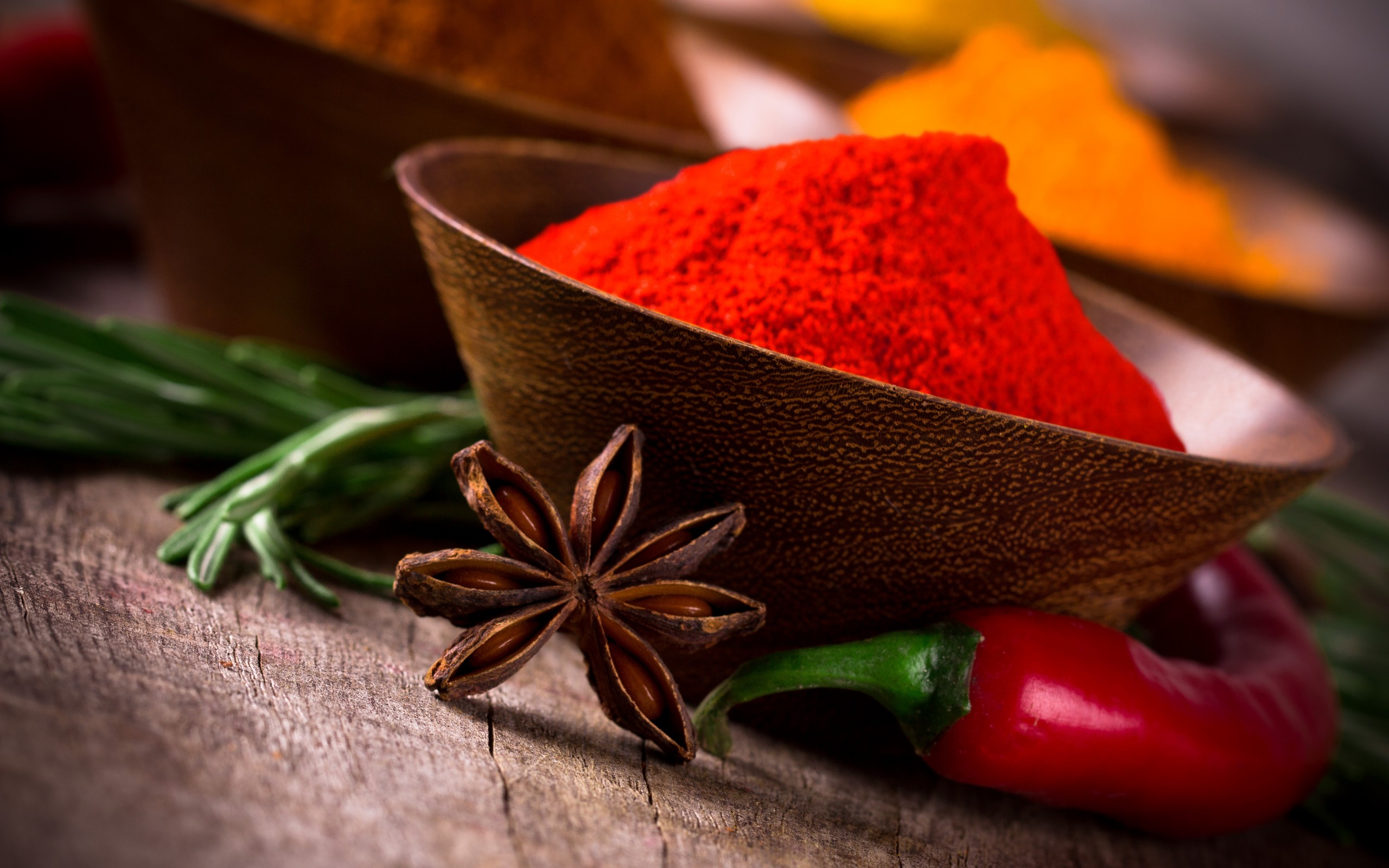 Food Herbs And Spices 2560x1600