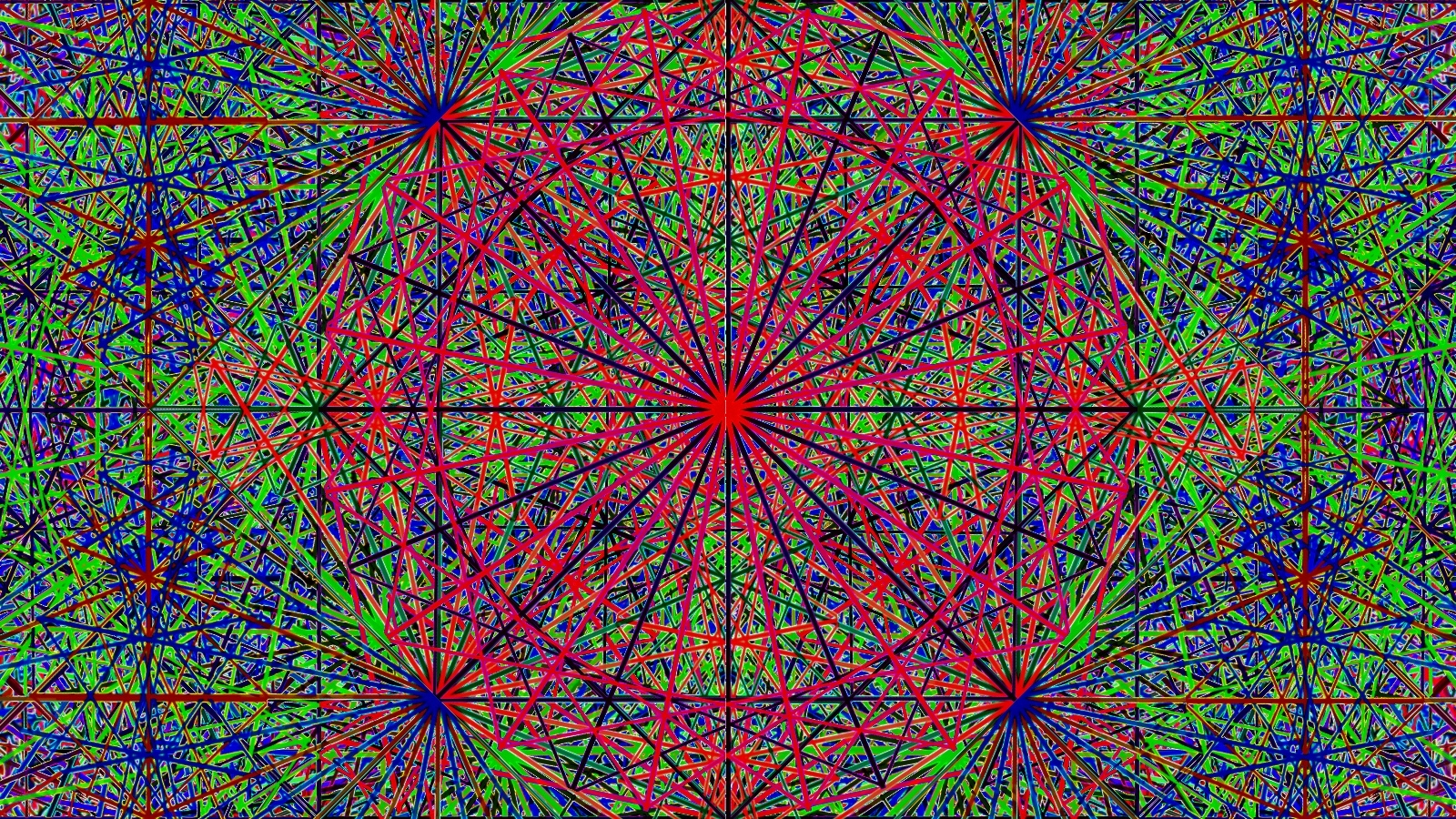Colors Illusion Pattern 1600x900