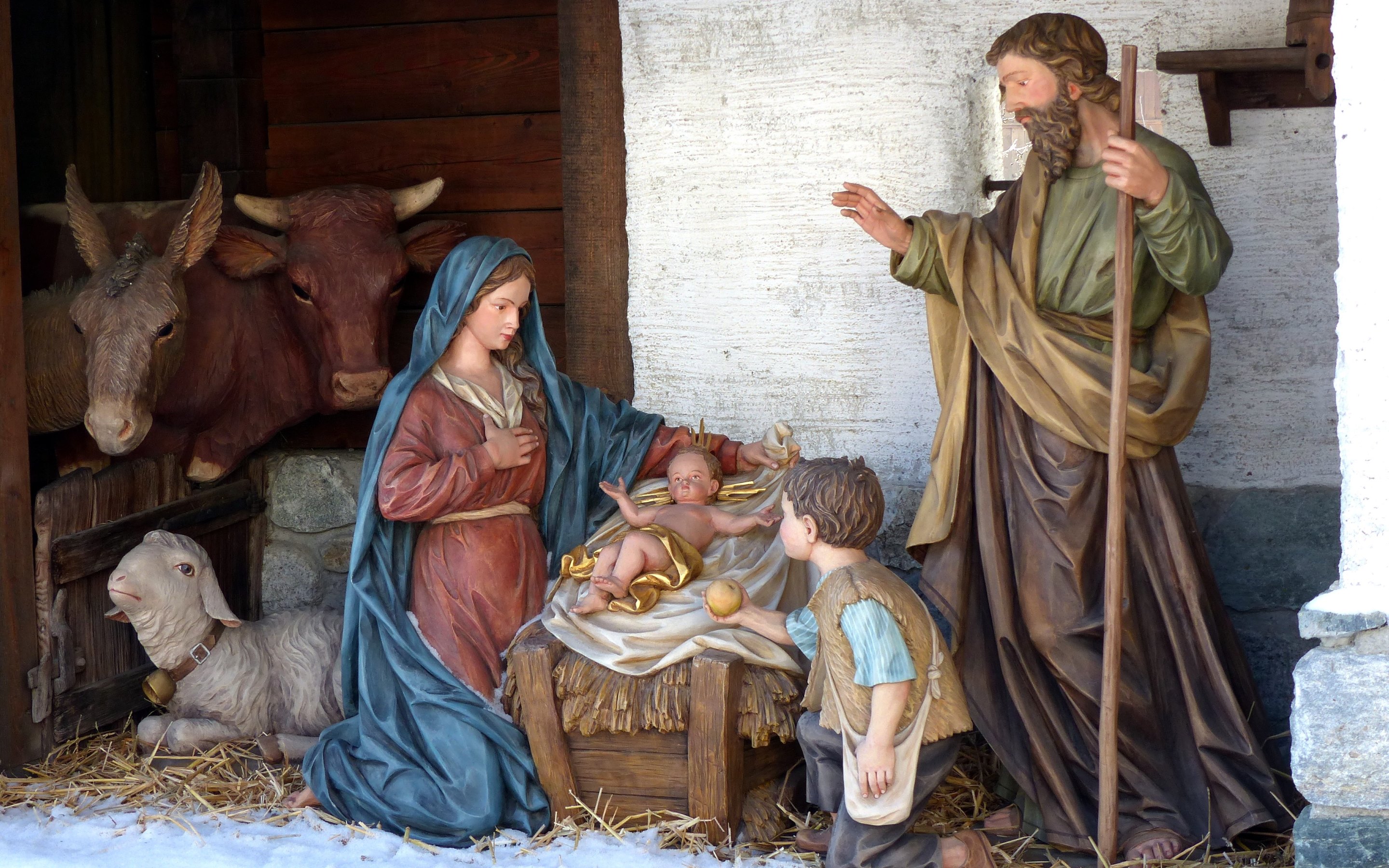 Christian Christmas Nativity Religious 2880x1800