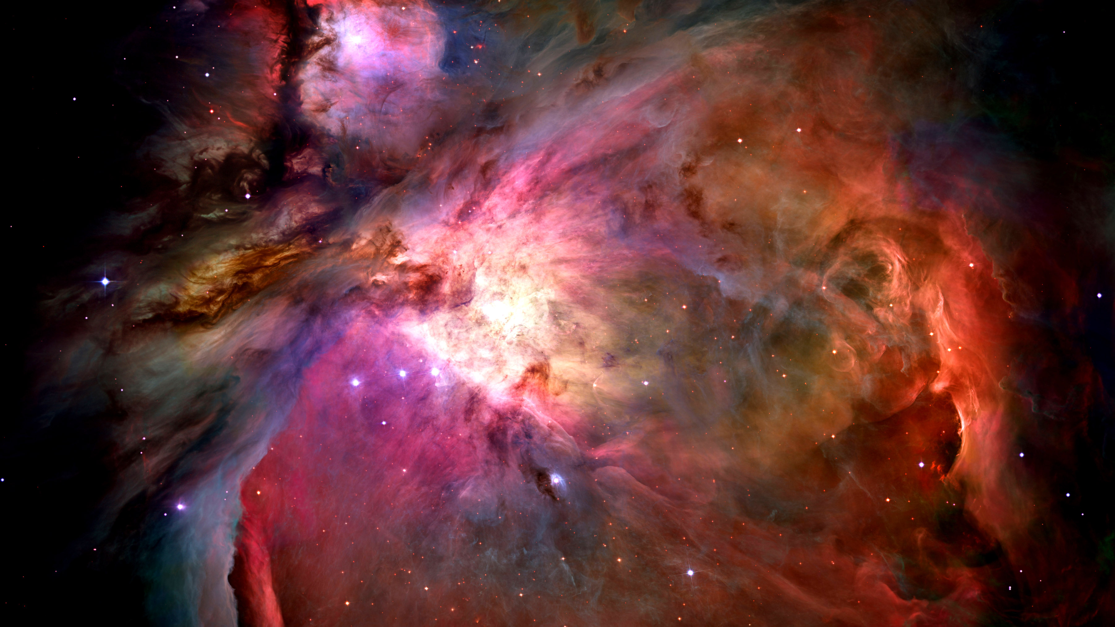Nebula Orion Nebula Space Stars 3605x2028