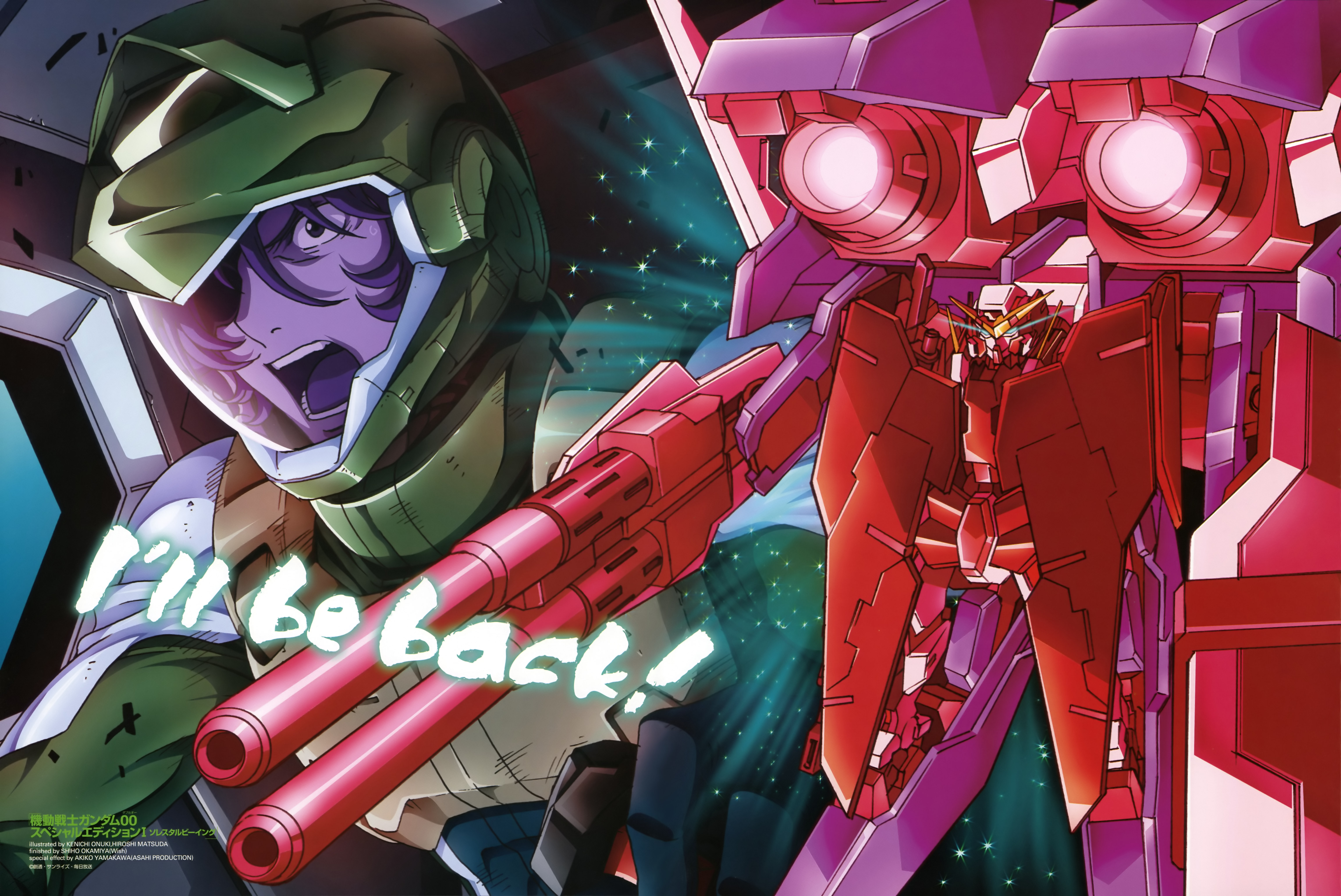 Anime Mobile Suit Gundam 00 6119x4090