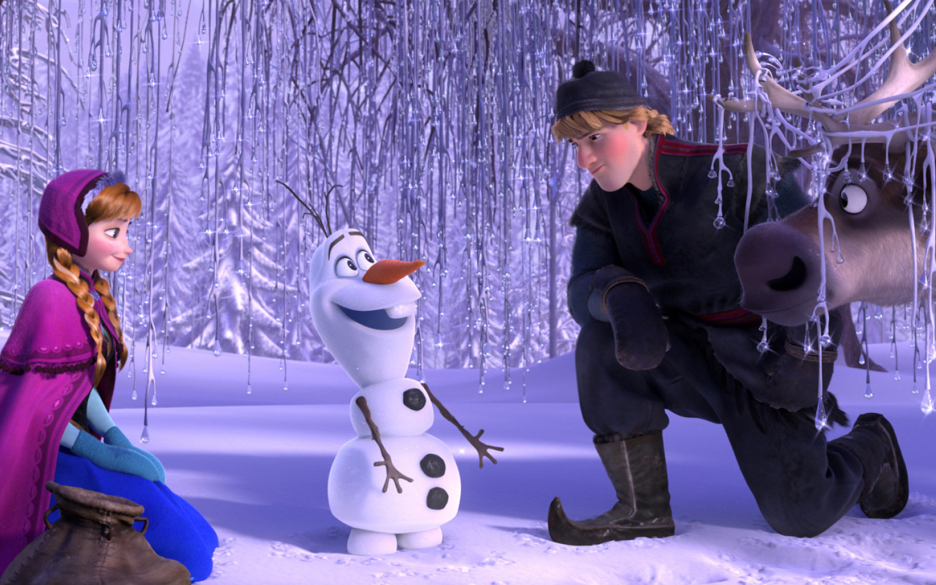 Anna Frozen Frozen Movie Kristoff Frozen Olaf Frozen Sven Frozen 1920x1200
