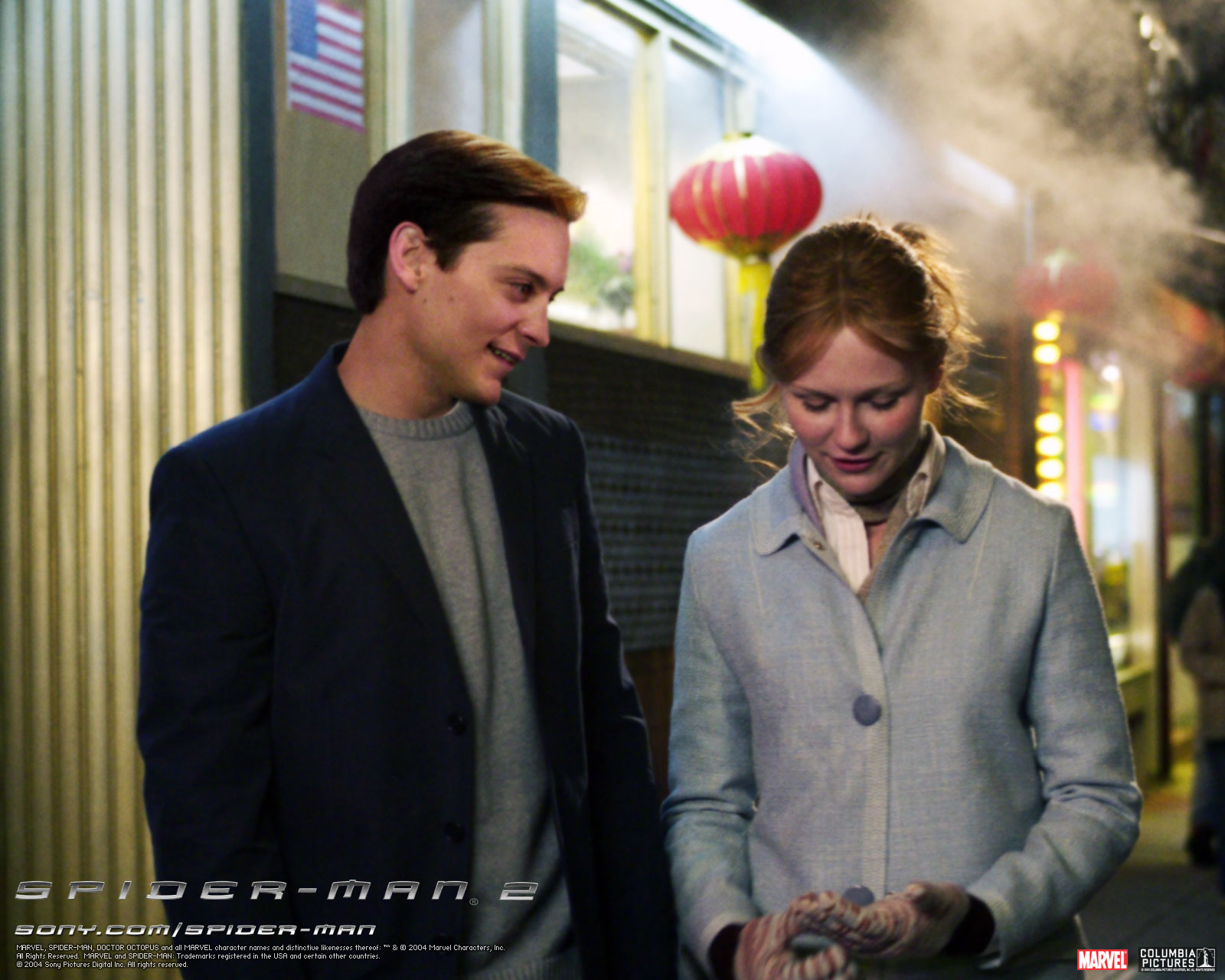 Kirsten Dunst Spider Man Tobey Maguire 1600x1280