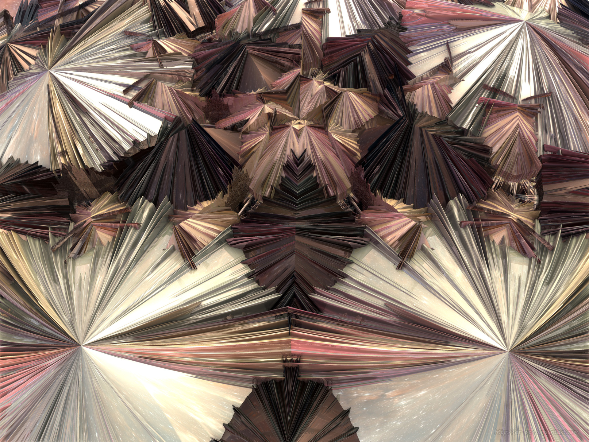 3d Artistic Cgi Digital Art Fractal Geometry Mandelbulb 3d Silver 1920x1440