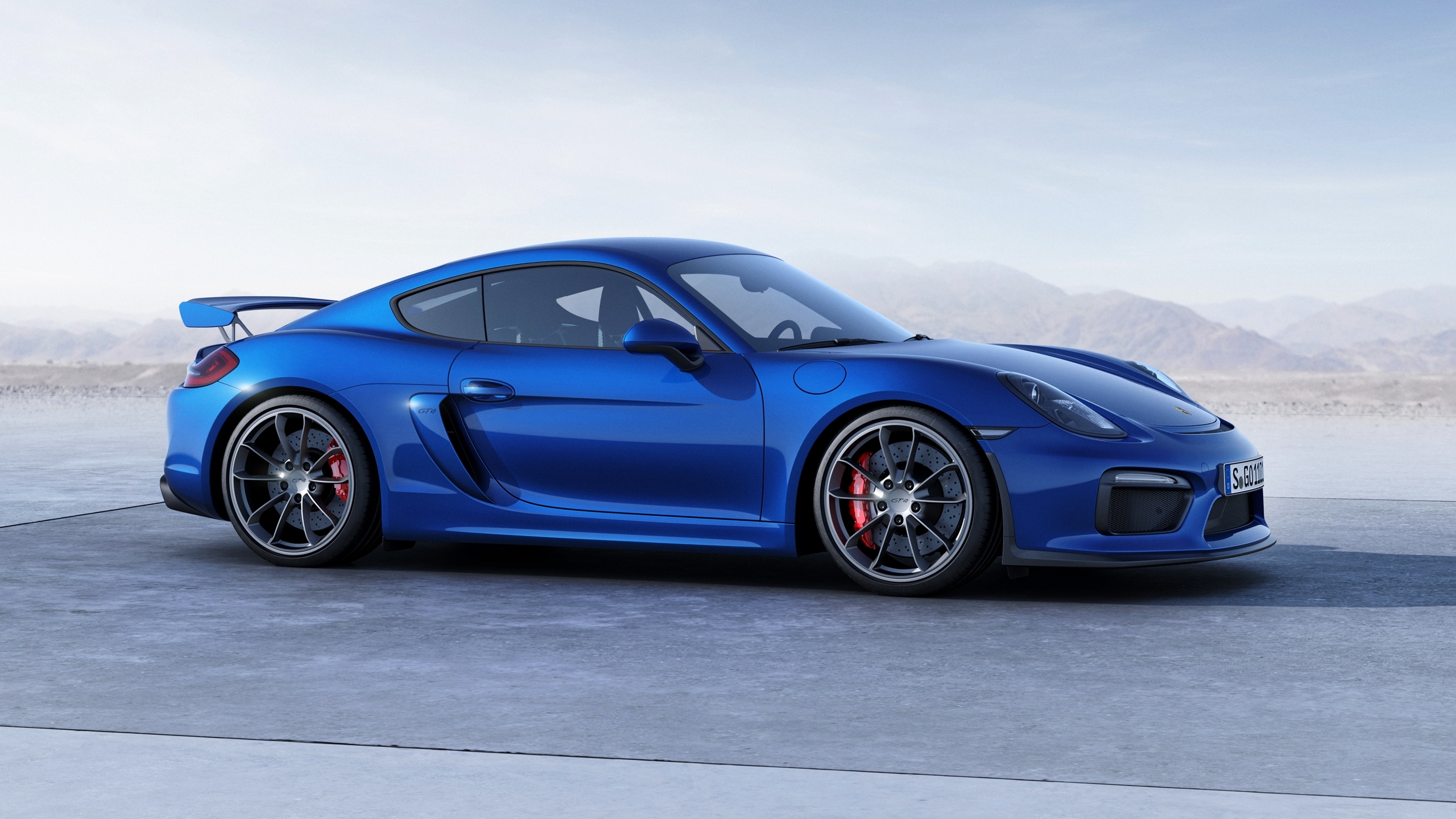 Blue Car Car Porsche Porsche Cayman Gt4 Sport Car Vehicle 2560x1440