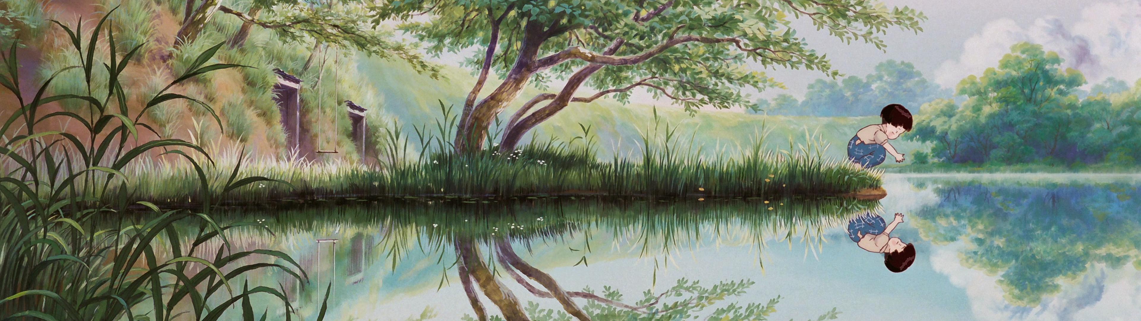 Anime Grave Of The Fireflies 3840x1080