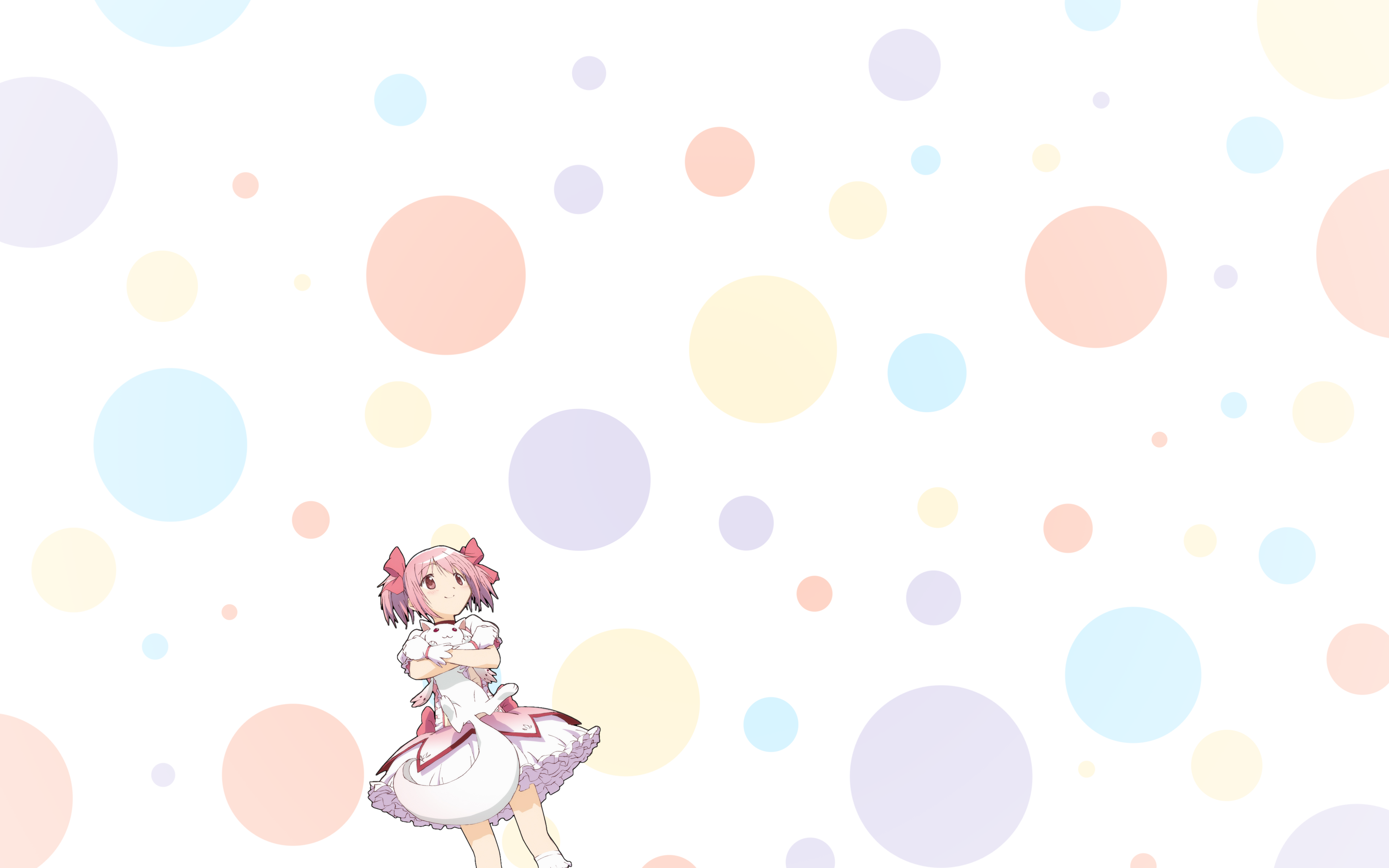 Kyuubey Puella Magi Madoka Magica Madoka Kaname 3840x2400