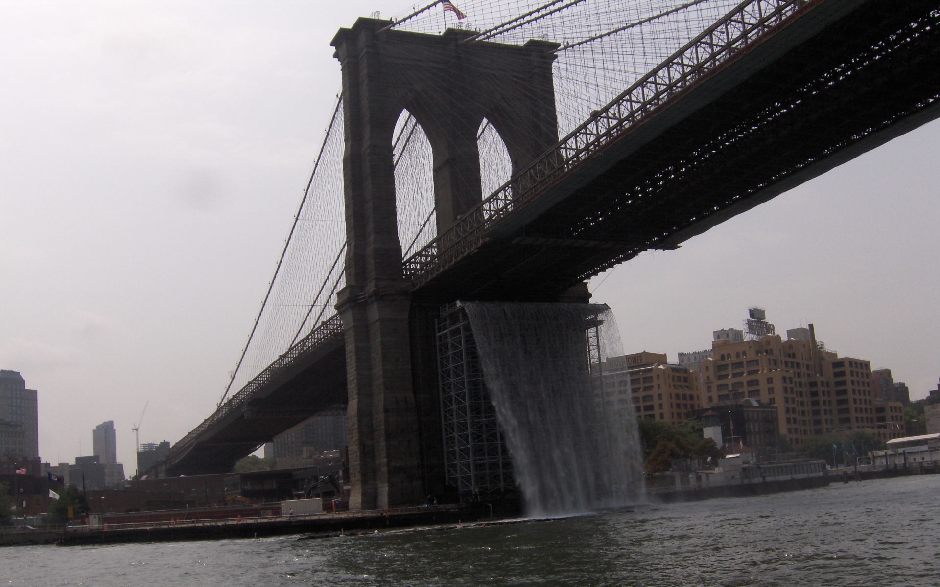 Man Made Brooklyn Bridge 1920x1200
