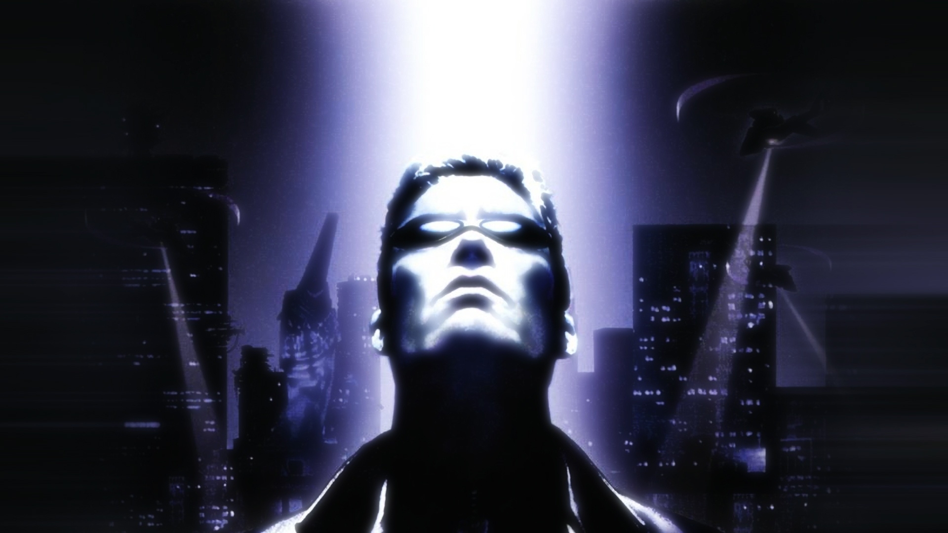 Deus Ex Jc Denton Man Night Sunglasses 1920x1080