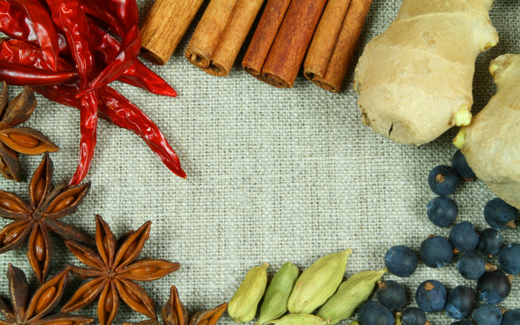 Food Herbs And Spices 1680x1050