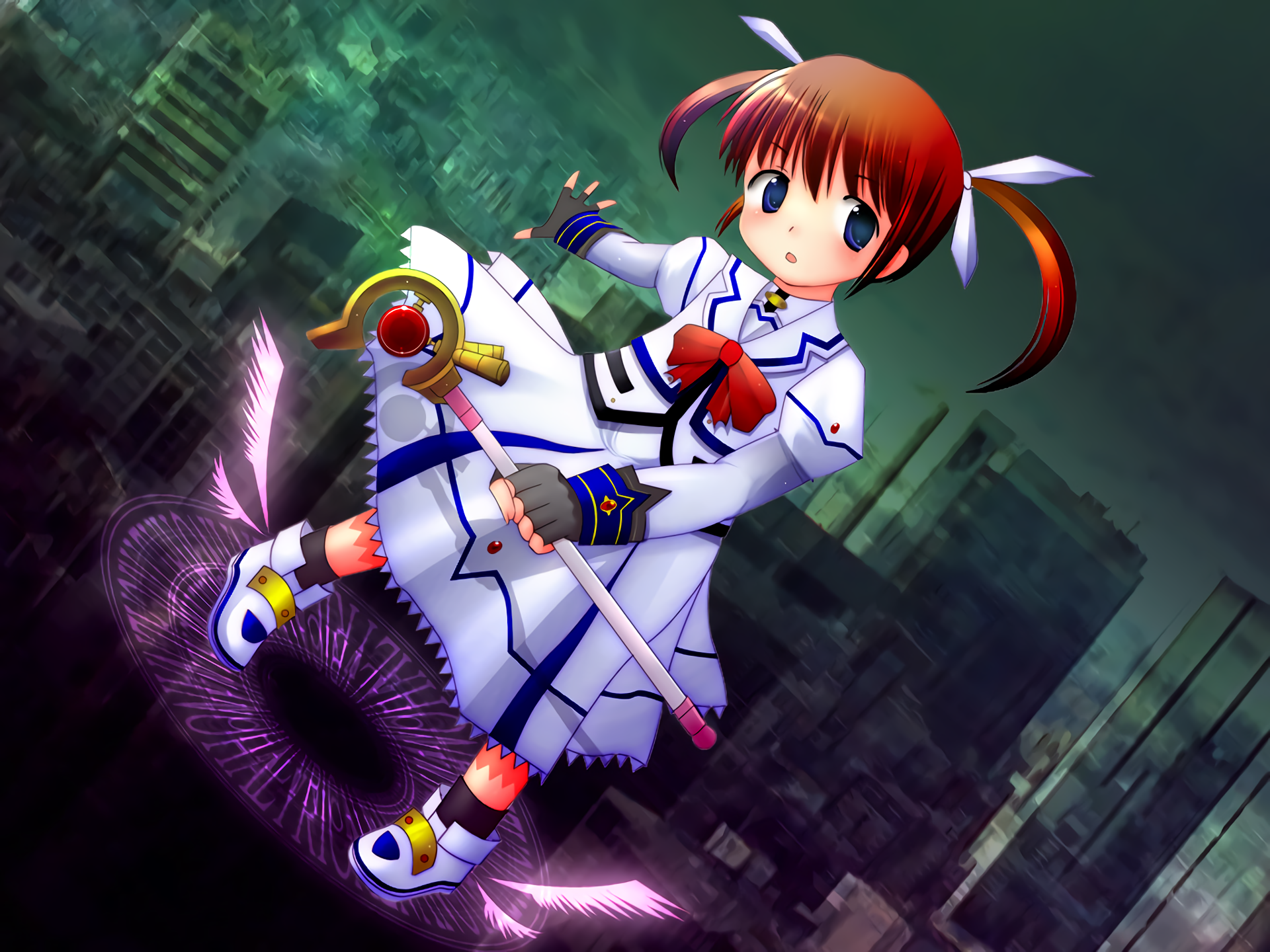 Anime Magical Girl Lyrical Nanoha 1920x1440