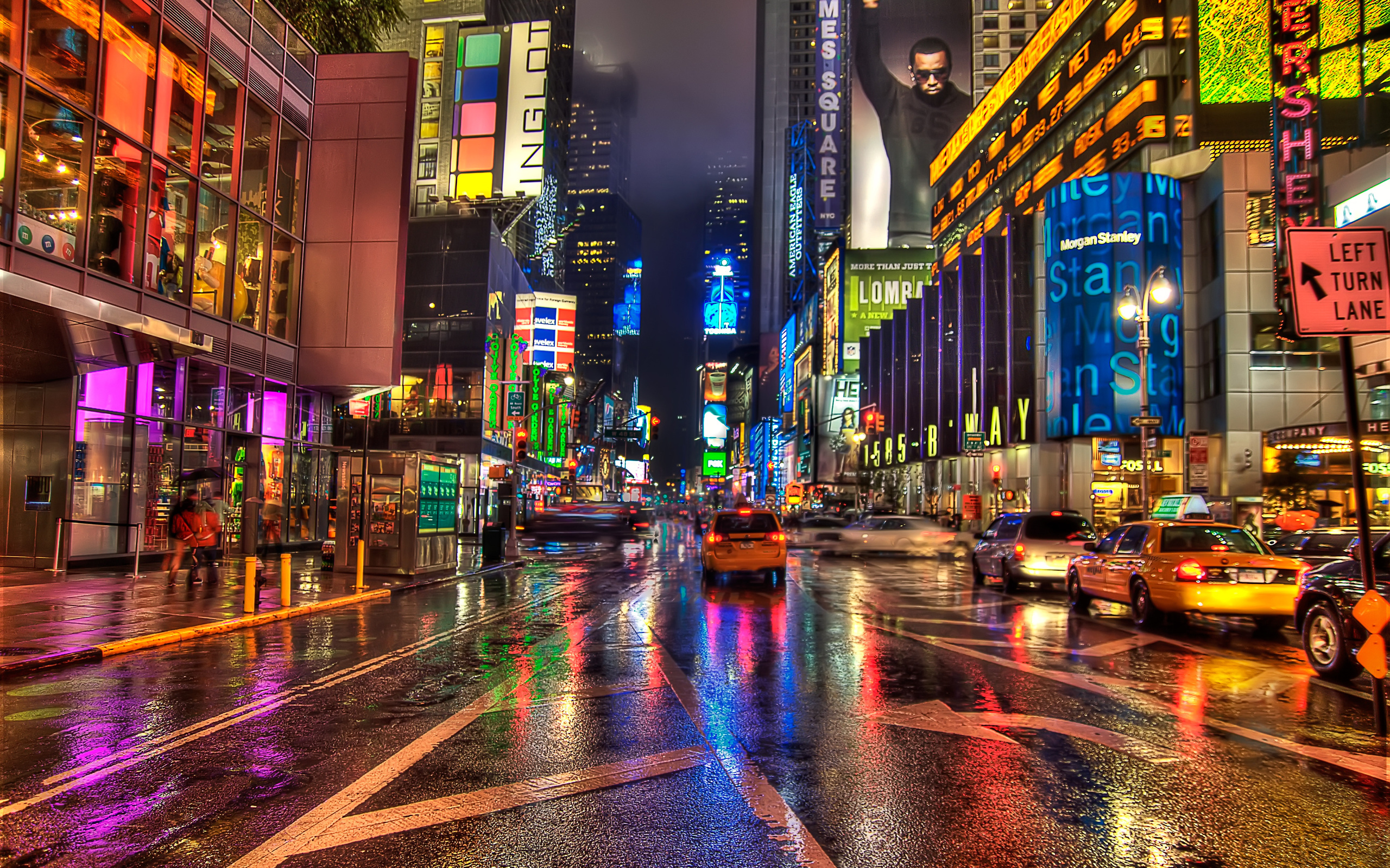 Manhattan New York Times Square 2560x1600