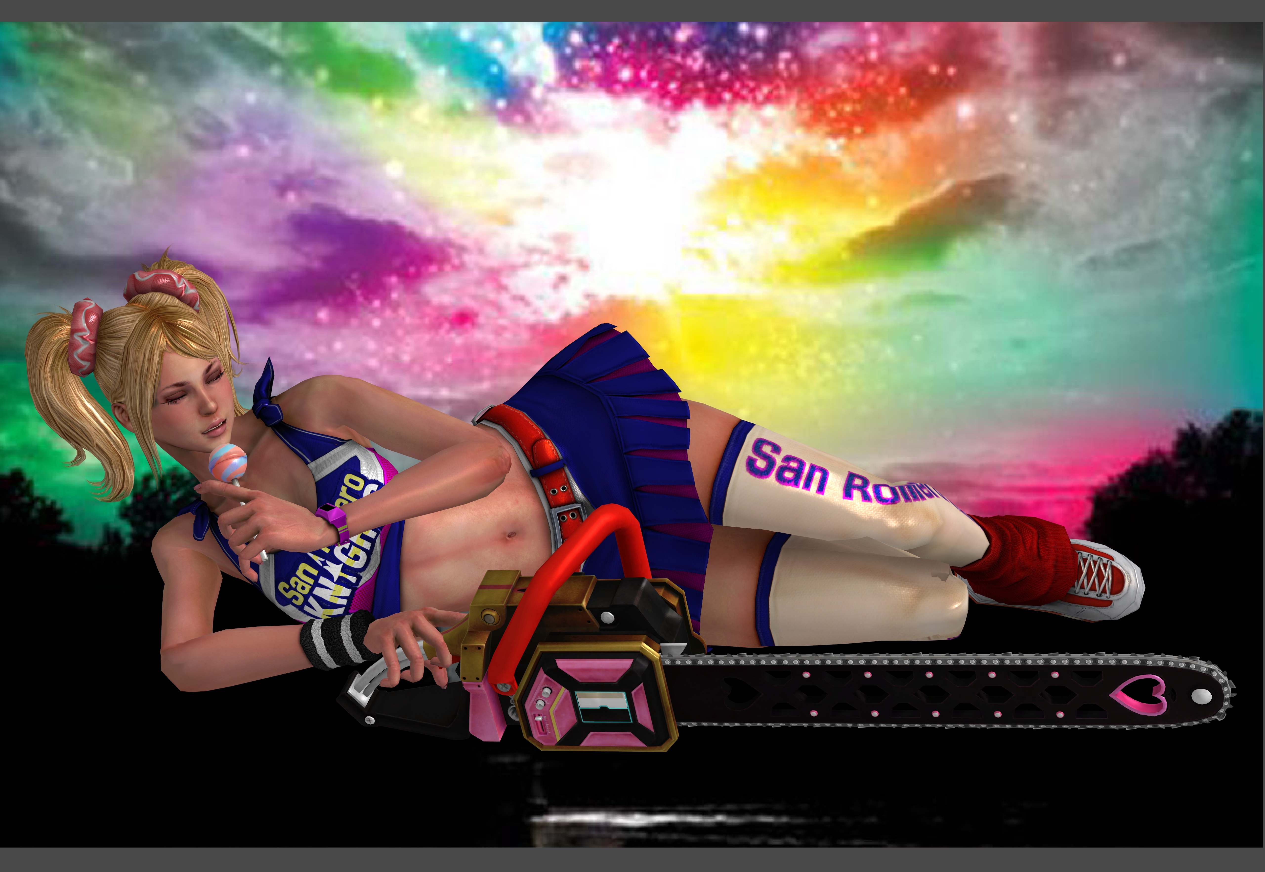 Video Game Lollipop Chainsaw 5120x3530