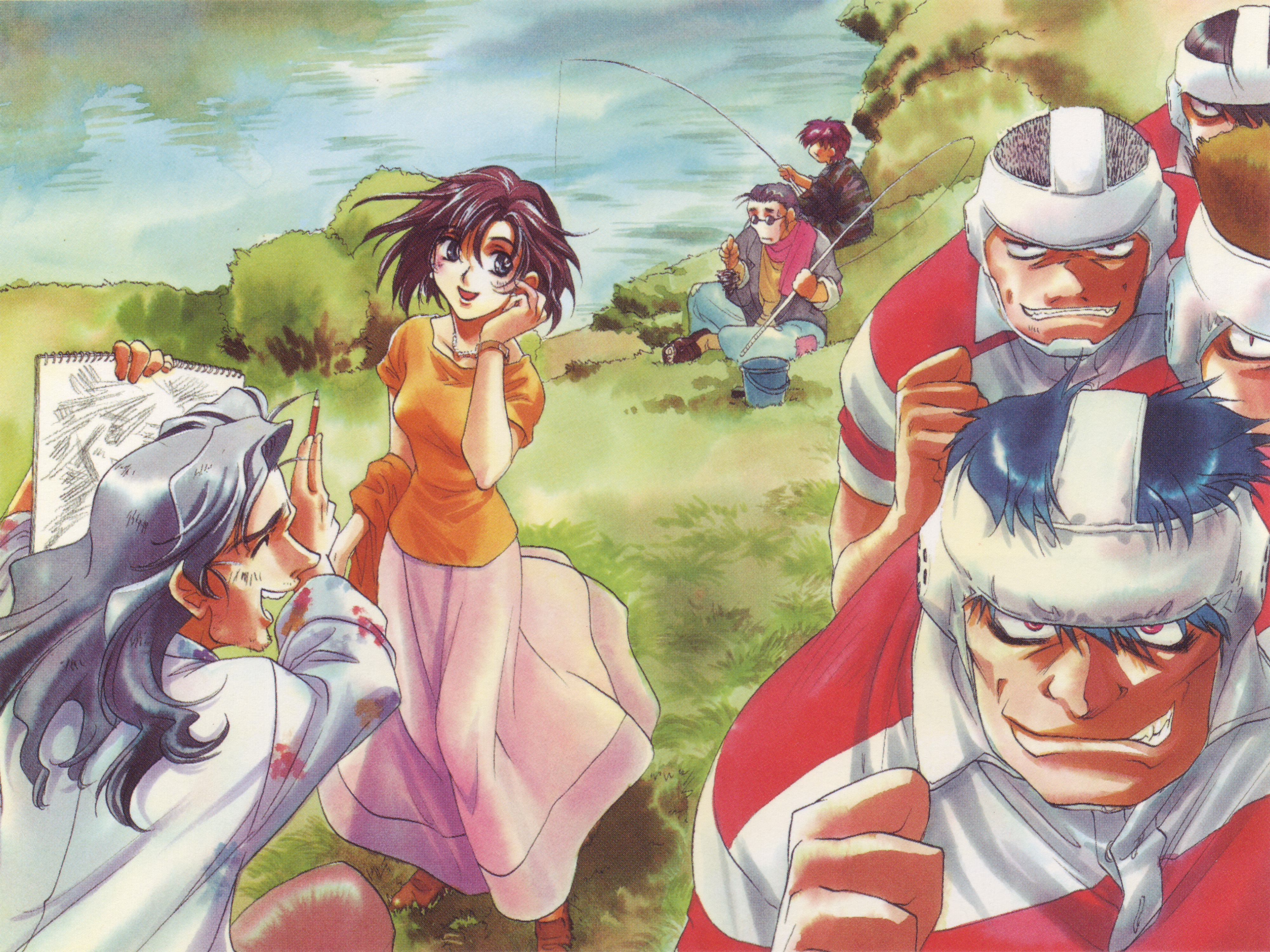 Anime Full Metal Panic 4002x3000