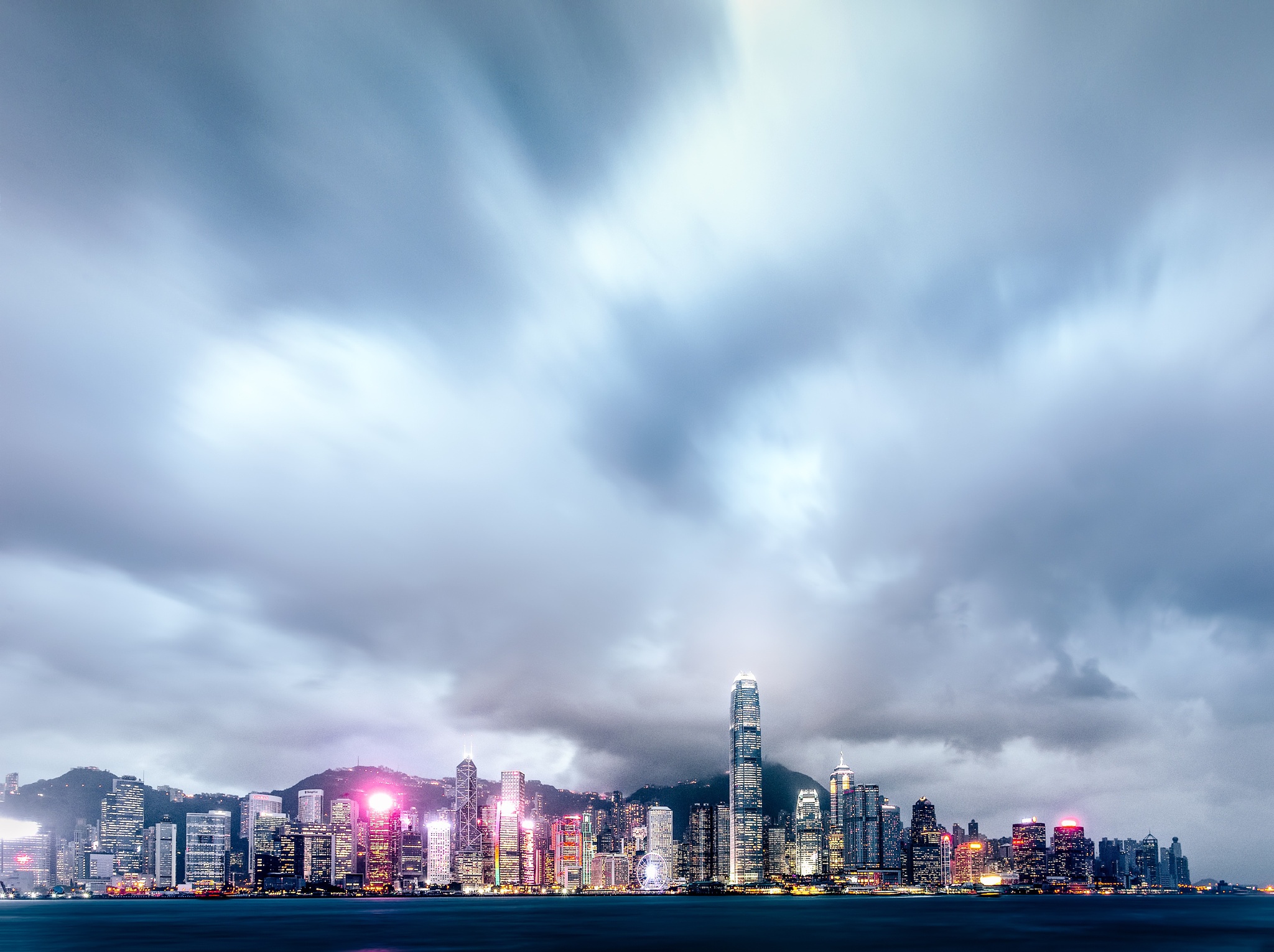 Building China City Cloud Hong Kong Skyscraper 2048x1530