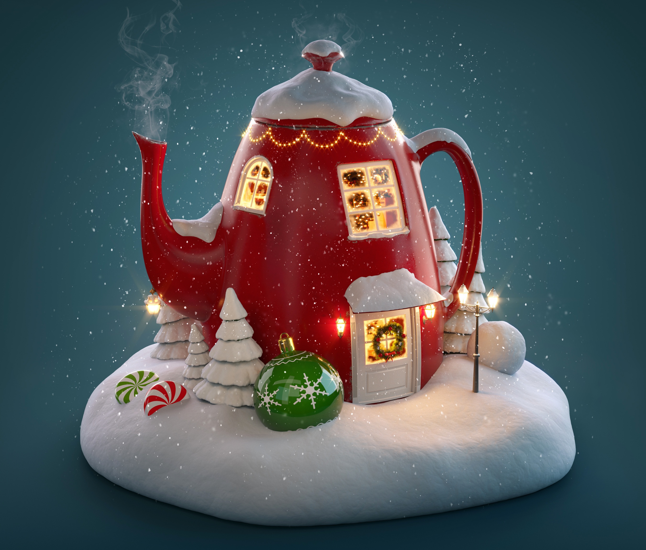 Christmas Kettle Teapot 2700x2300