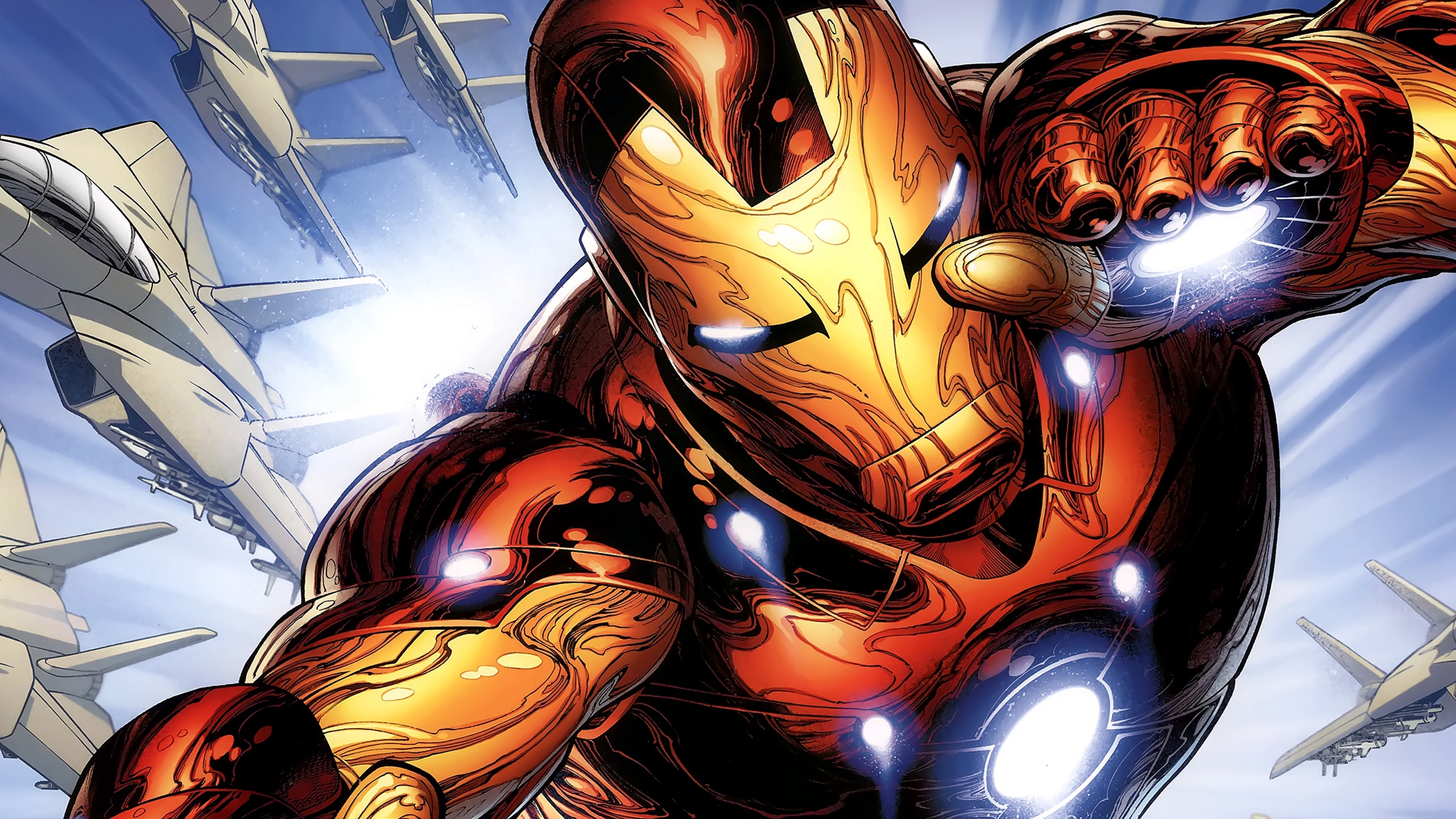 Comic Iron Man 2560x1440