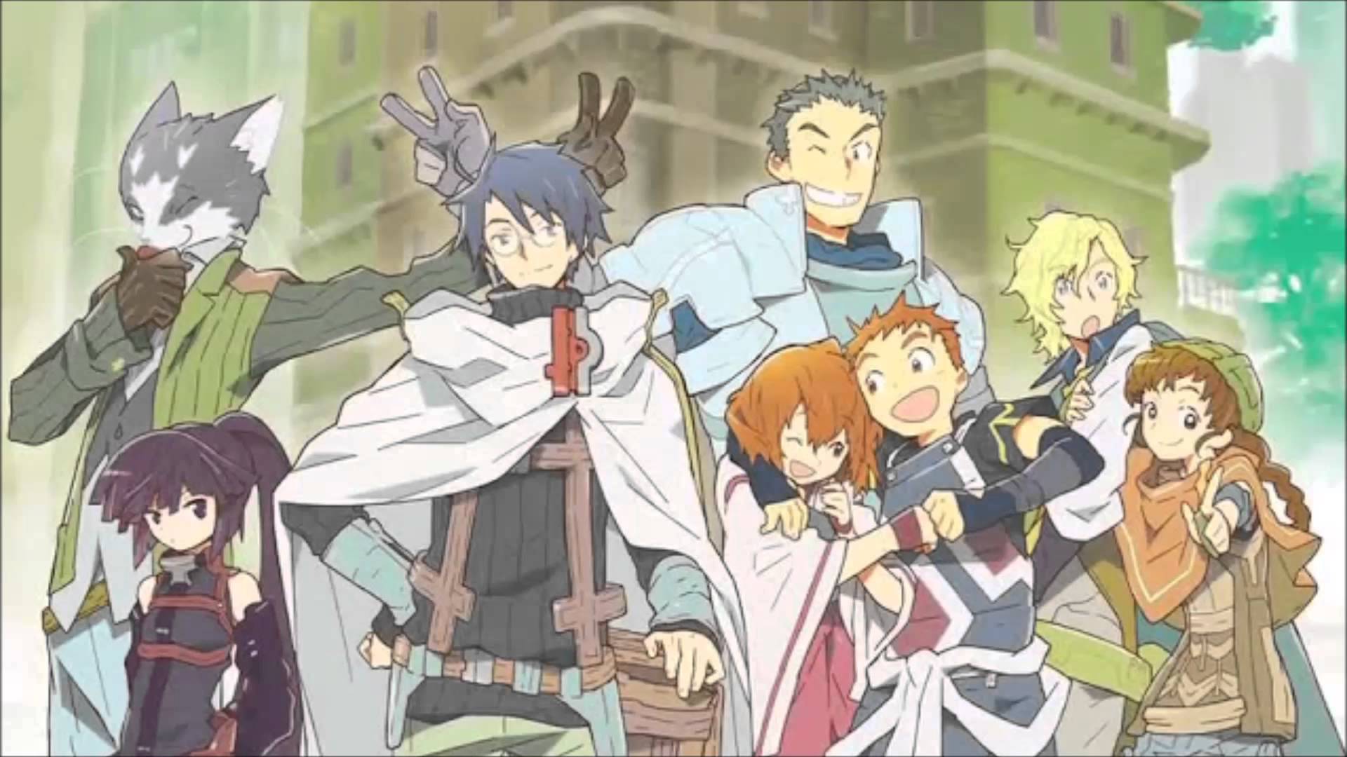 Akatsuki Log Horizon Isuzu Log Horizon Minori Log Horizon Naotsugu Log Horizon Nyanta Log Horizon Ru 1920x1080