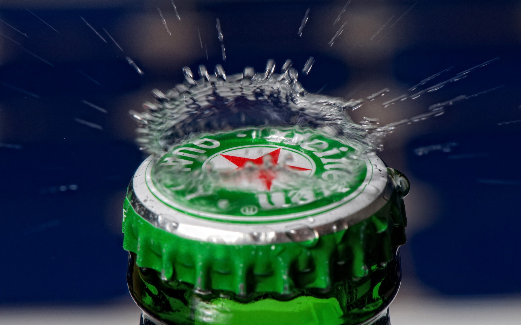 Beer Water Drop 1680x1050