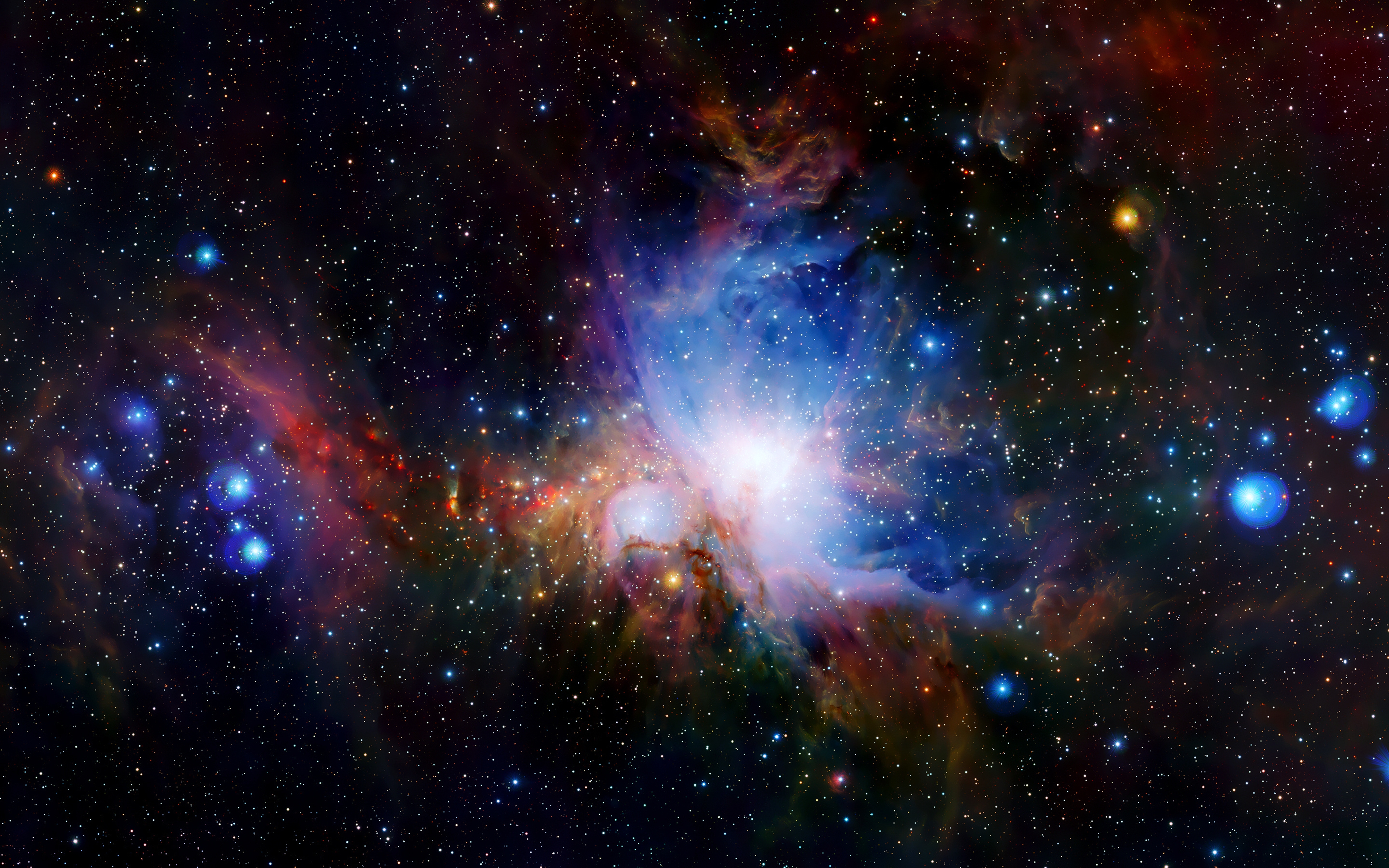 Nebula Orion Nebula Space Stars 3839x2399