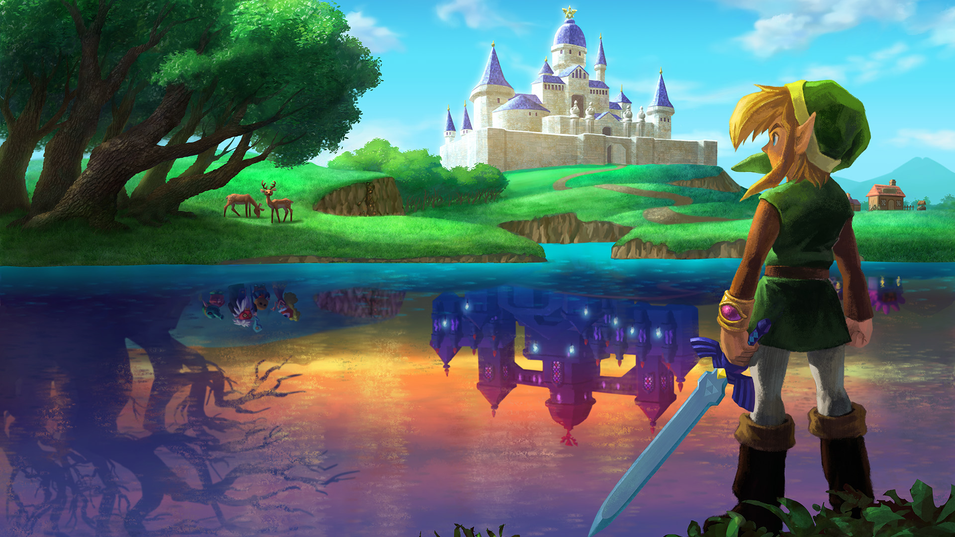 Link The Legend Of Zelda A Link Between Worlds 1920x1080