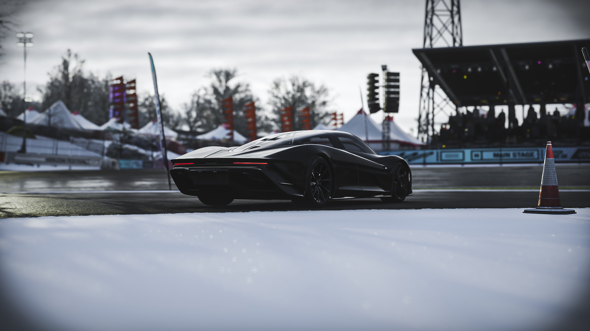 McLaren McLaren Speedtail Car Vehicle Forza Forza Horizon 4 Sports Car Hypercar 1920x1080