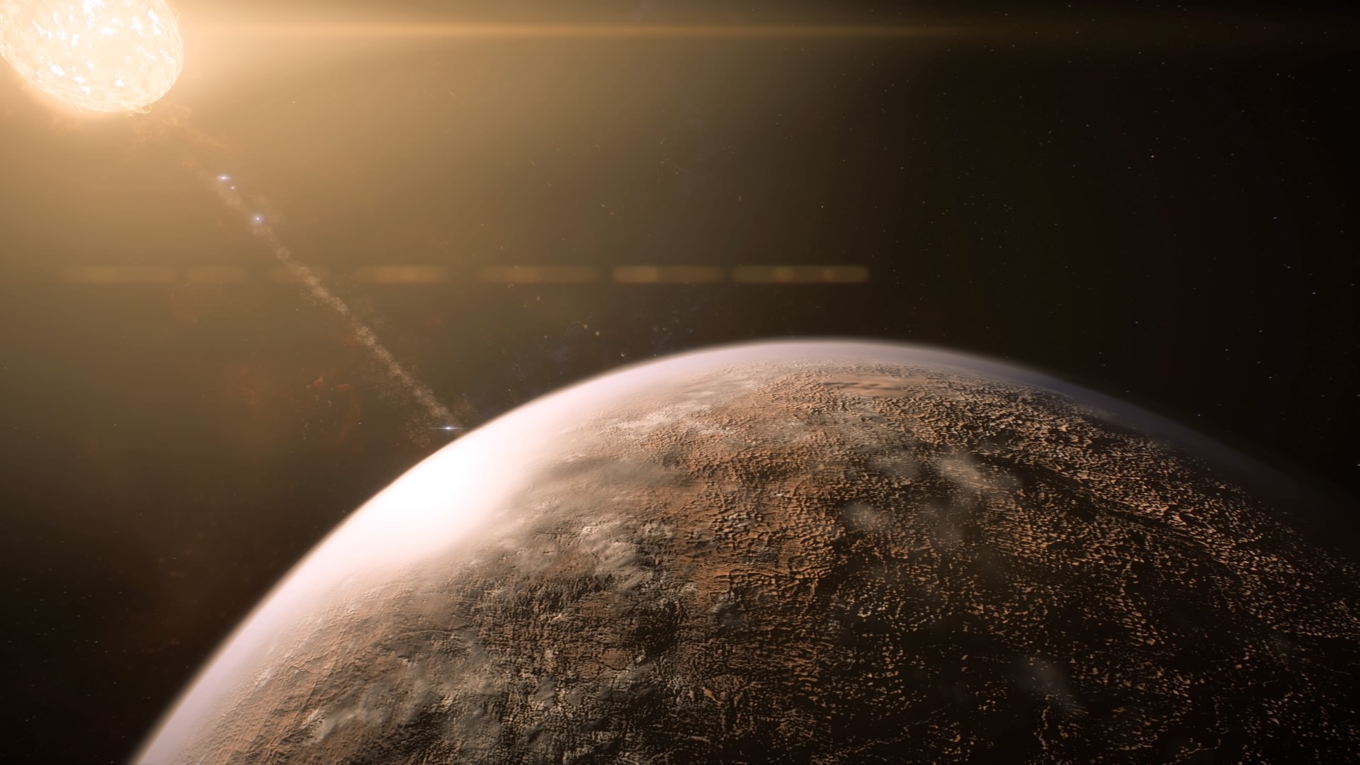 Mass Effect Andromeda Planet Space 1920x1080