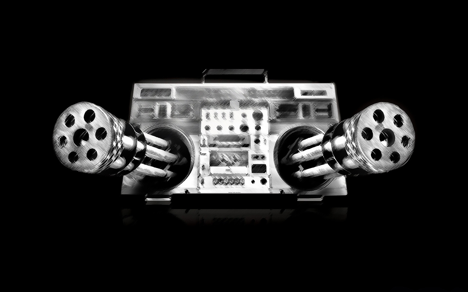 Music Cassette Player 1920x1200