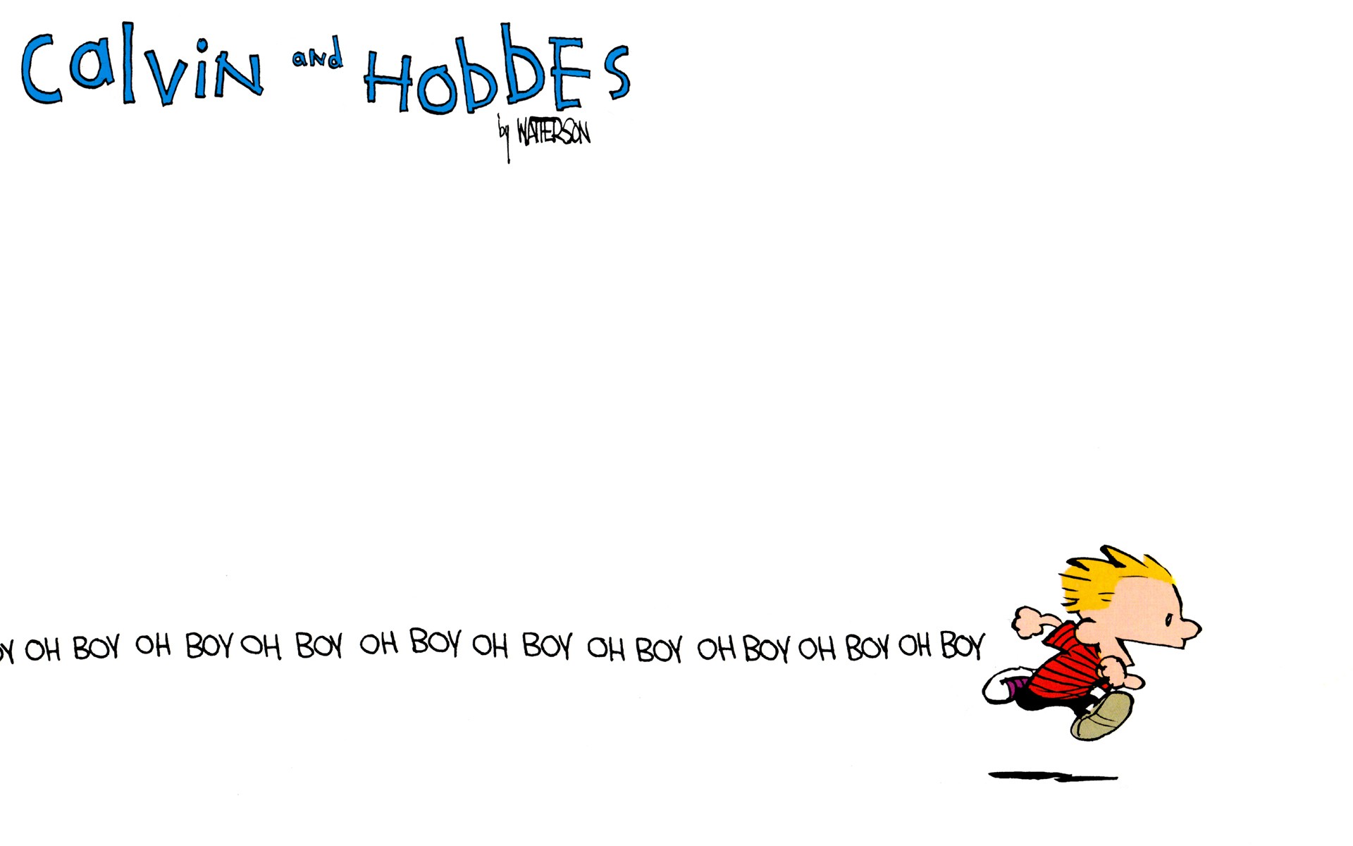 Calvin Calvin Amp Hobbes 1920x1200