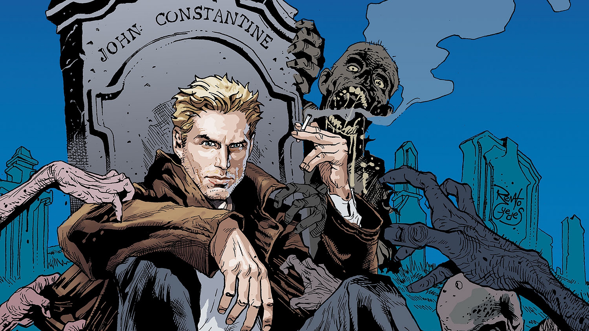 Constantine Dc Comics 1920x1080