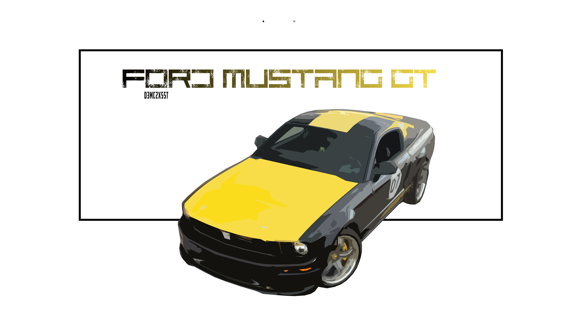 Car Ford Ford Mustang Gt Muscle Car 2000x1125