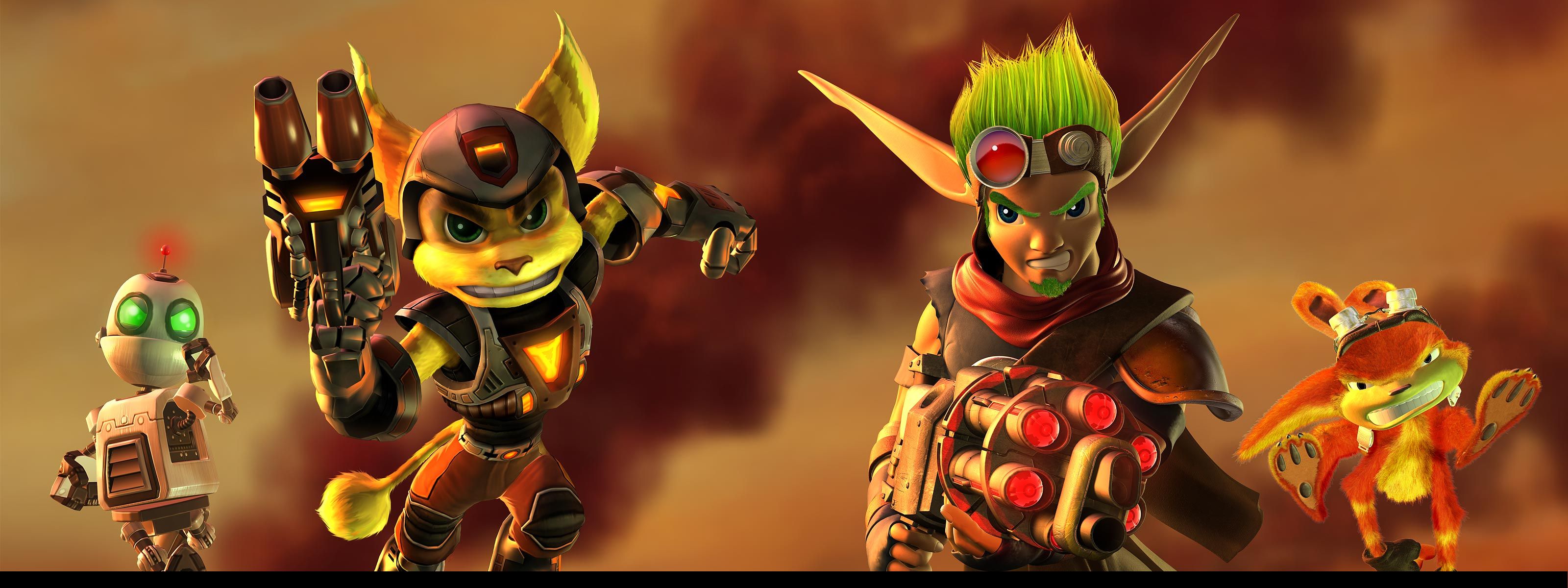 Video Game Ratchet Amp Clank 3200x1200