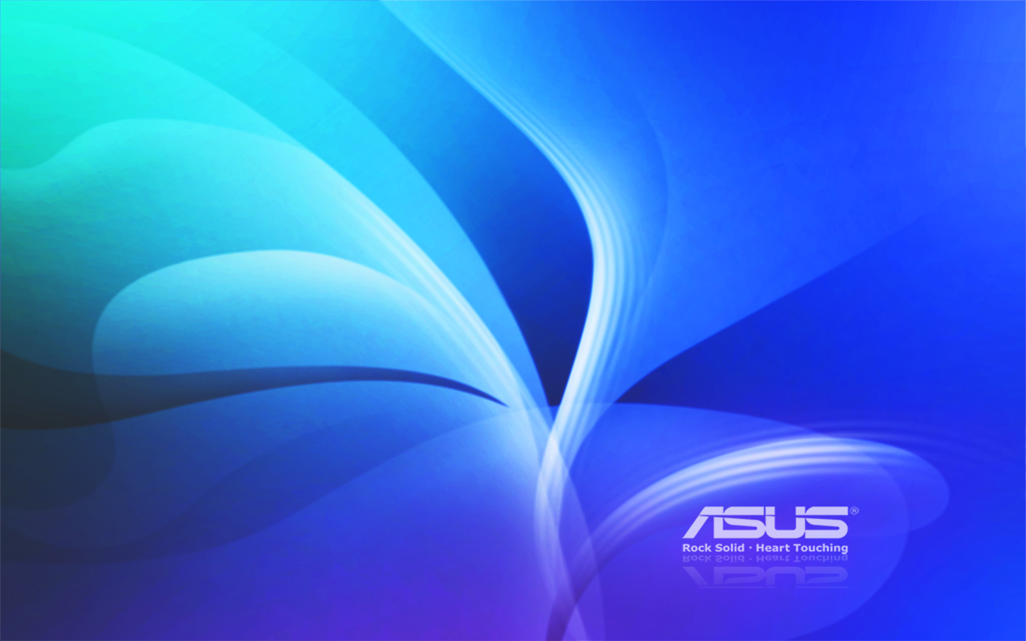Abstract Asus Blue Factory 1440x900