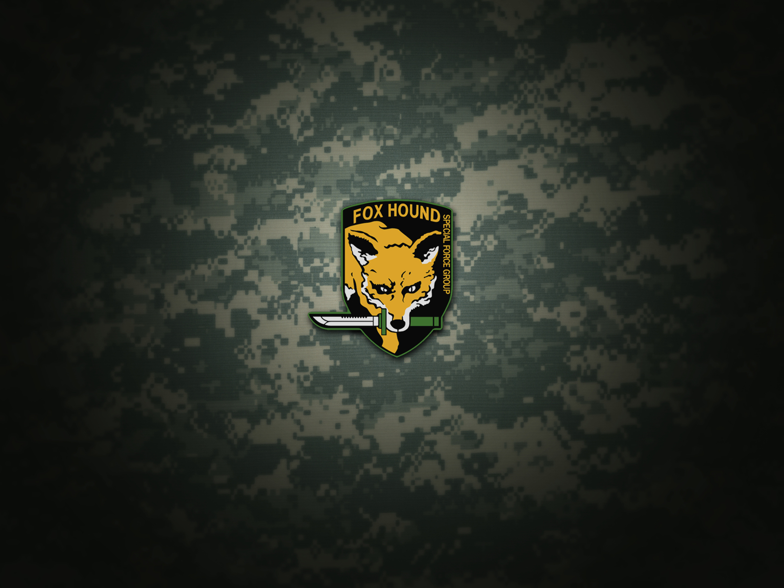Army Foxhound Metal Gear Metal Gear Solid Military 1600x1200