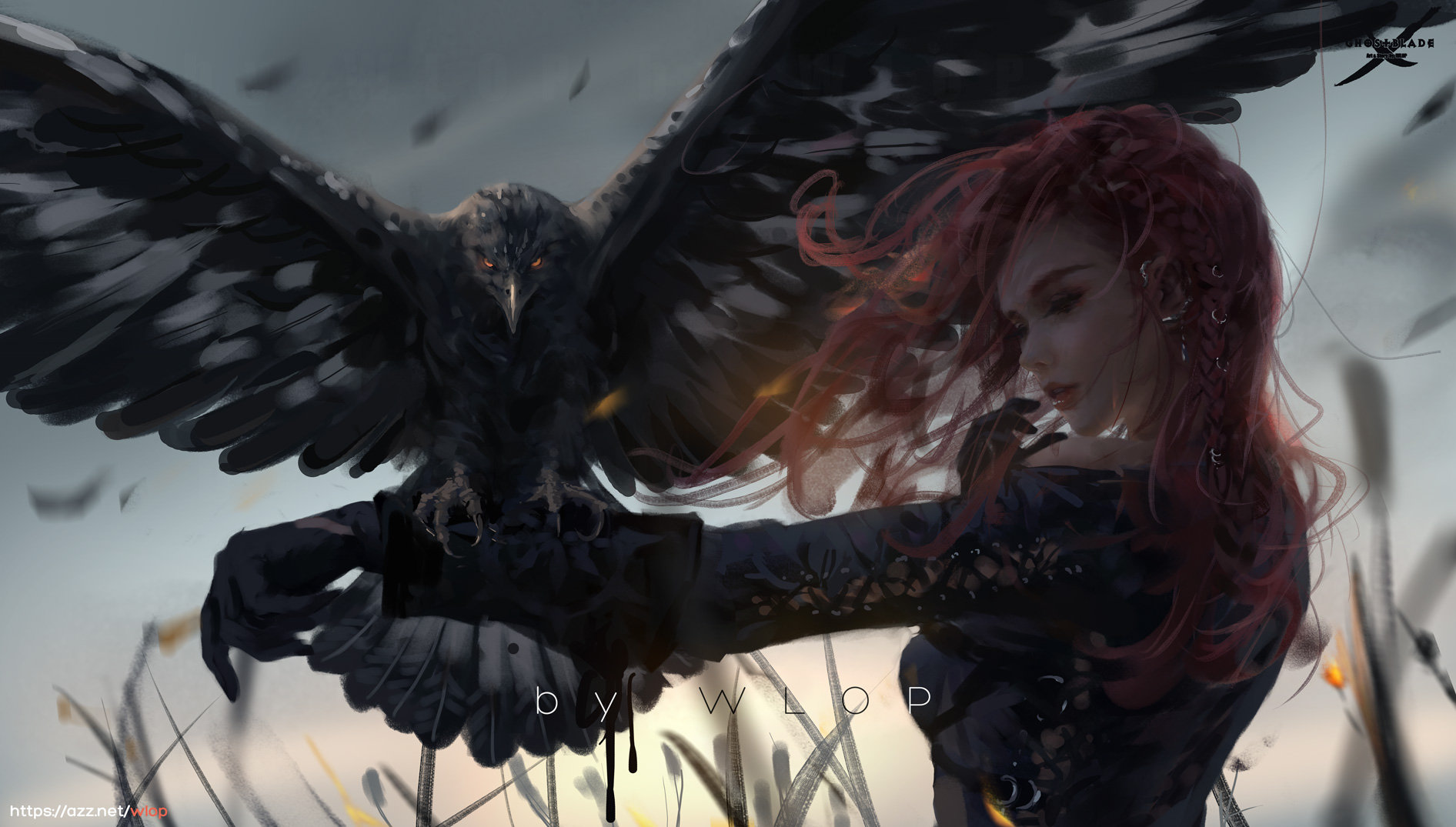 WLOP Ghost Blade Birds Redhead 1892x1075