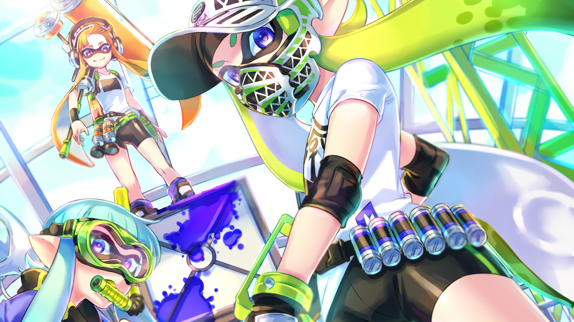 Video Game Splatoon 1920x1080