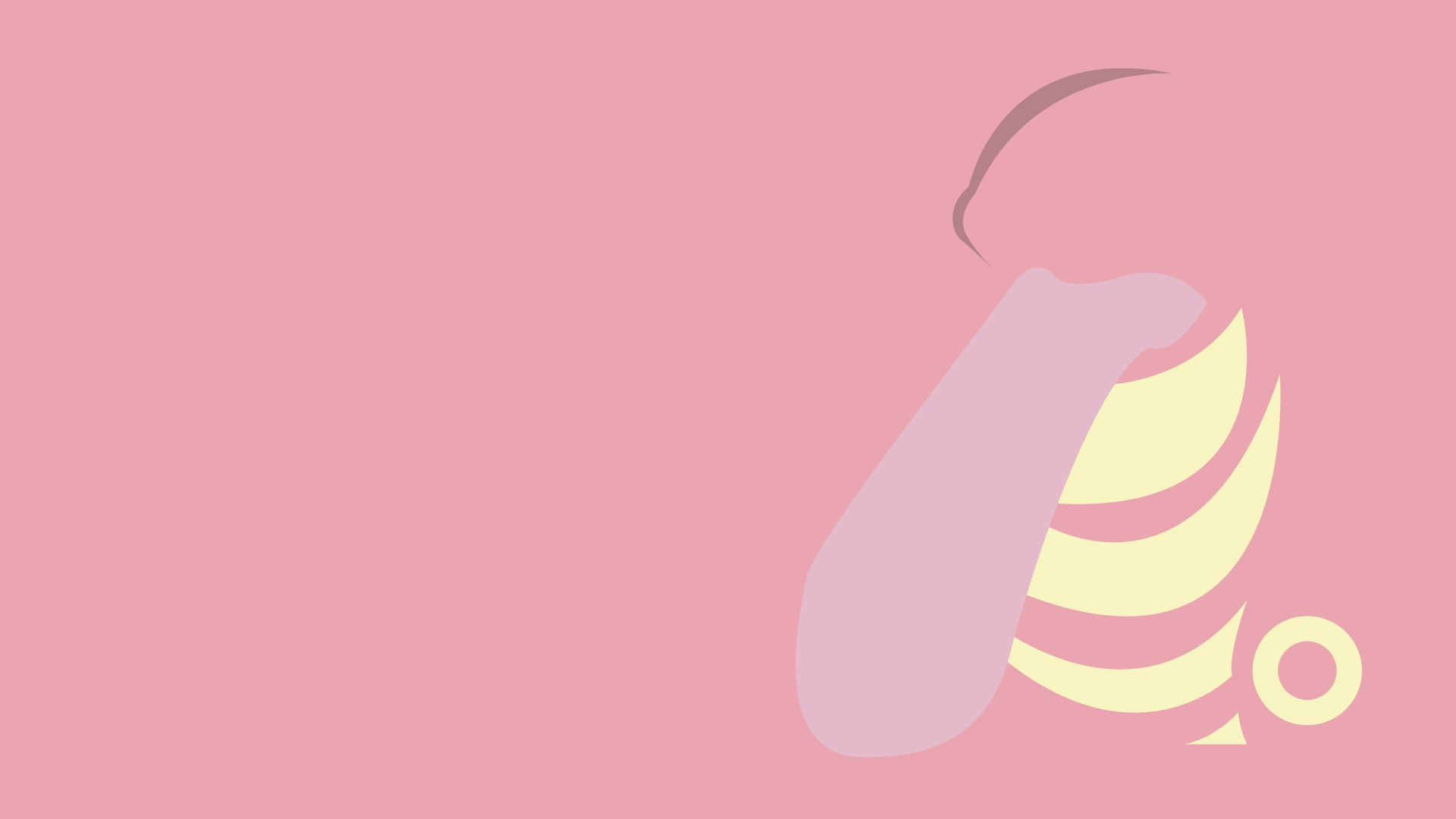 Lickitung Pokemon Minimalist 1920x1080